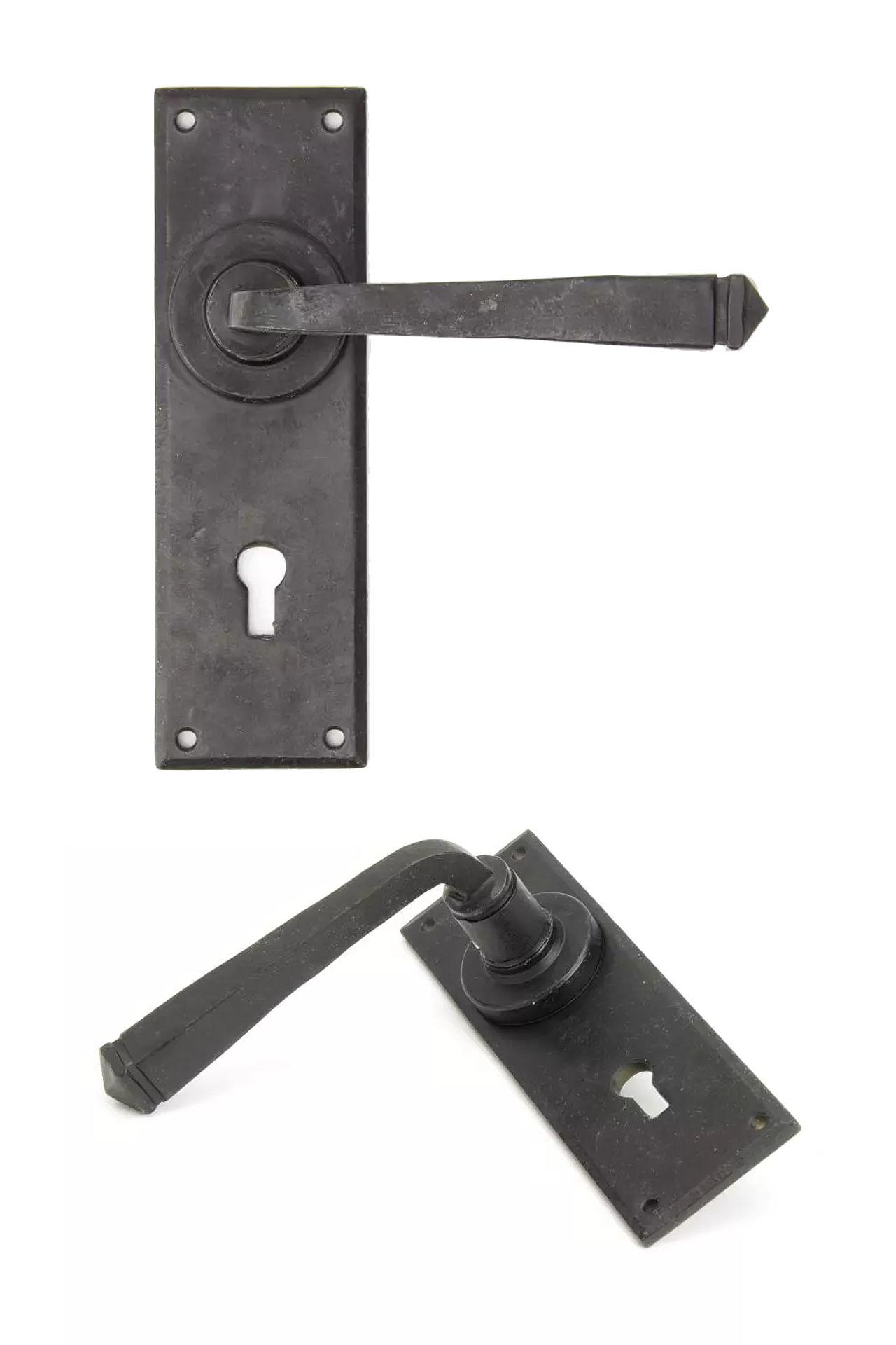 NEW From The Anvil External Beeswax Avon Lever Lock Set
