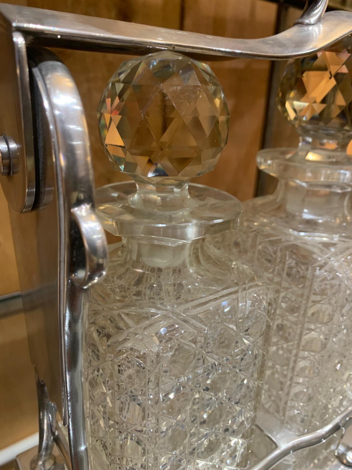 Silver plate Tantalus