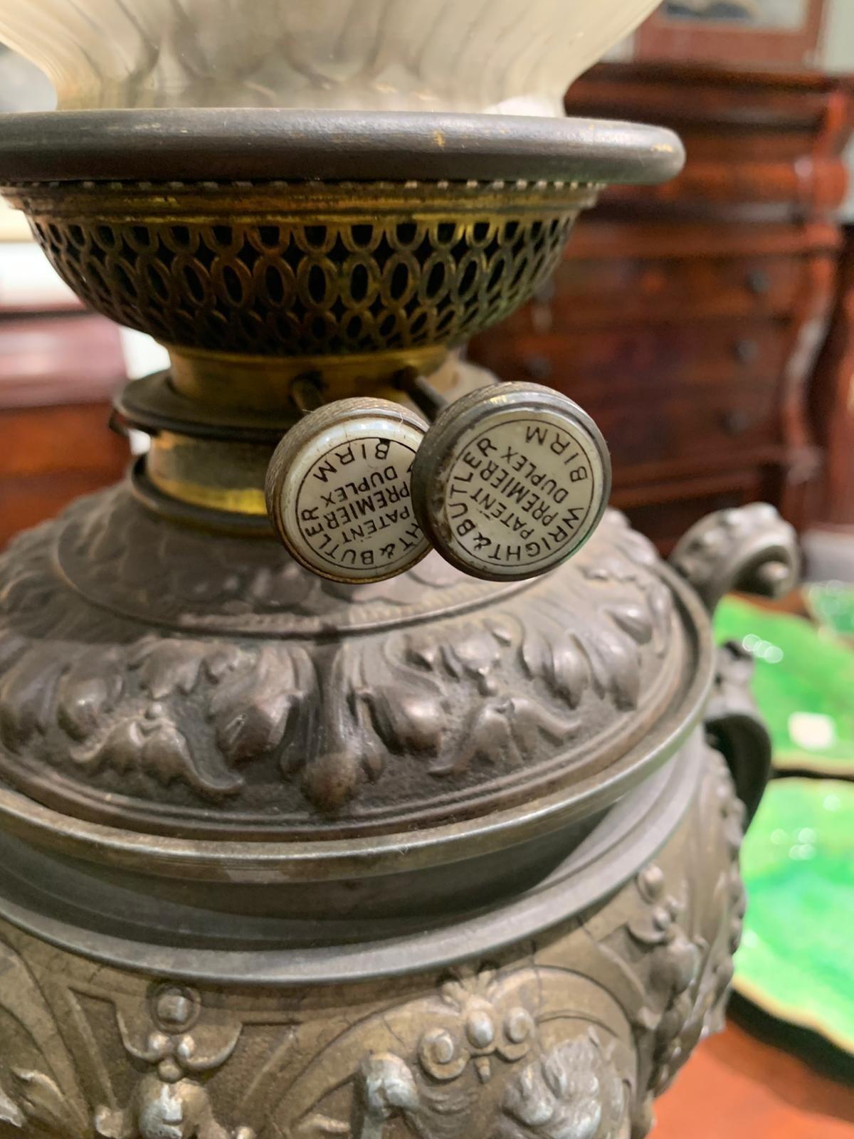 Oil lamp metal (CONVERTED TO ELECTRIC)  (UNTESTED)