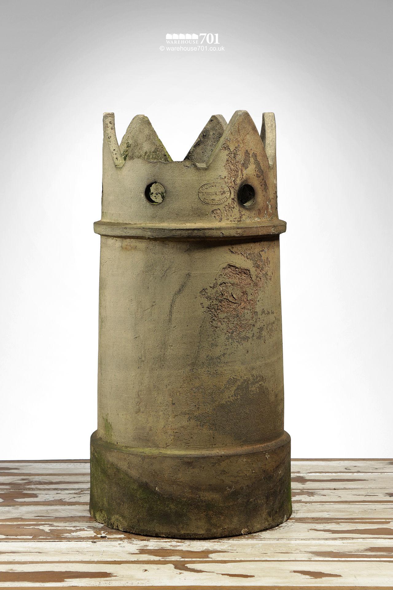 Old George Skey Buff Crown Chimney Pot #1