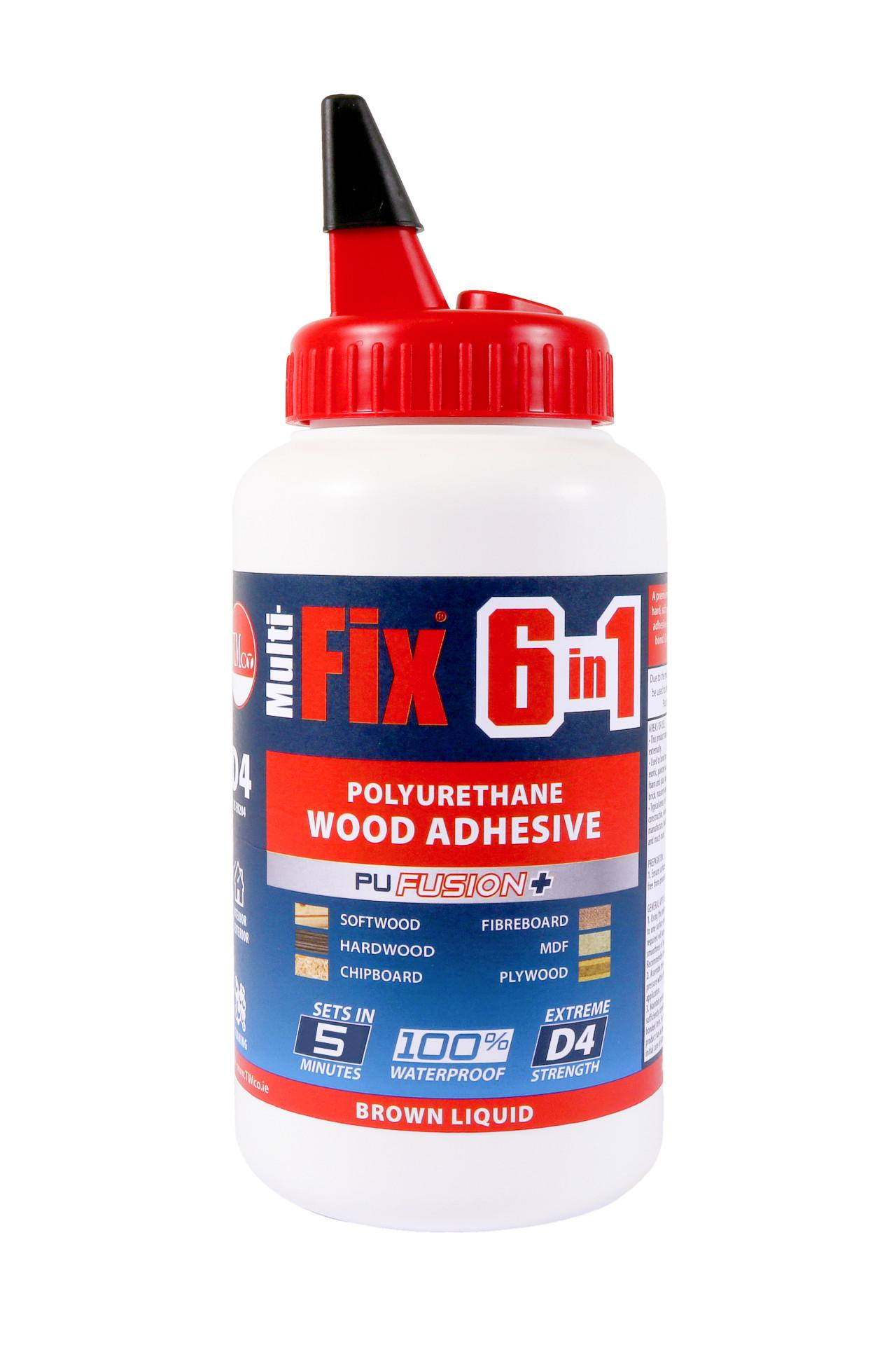 Multi-Fix 6 in 1 PU Wood Adhesive 750g - 5 Minutes