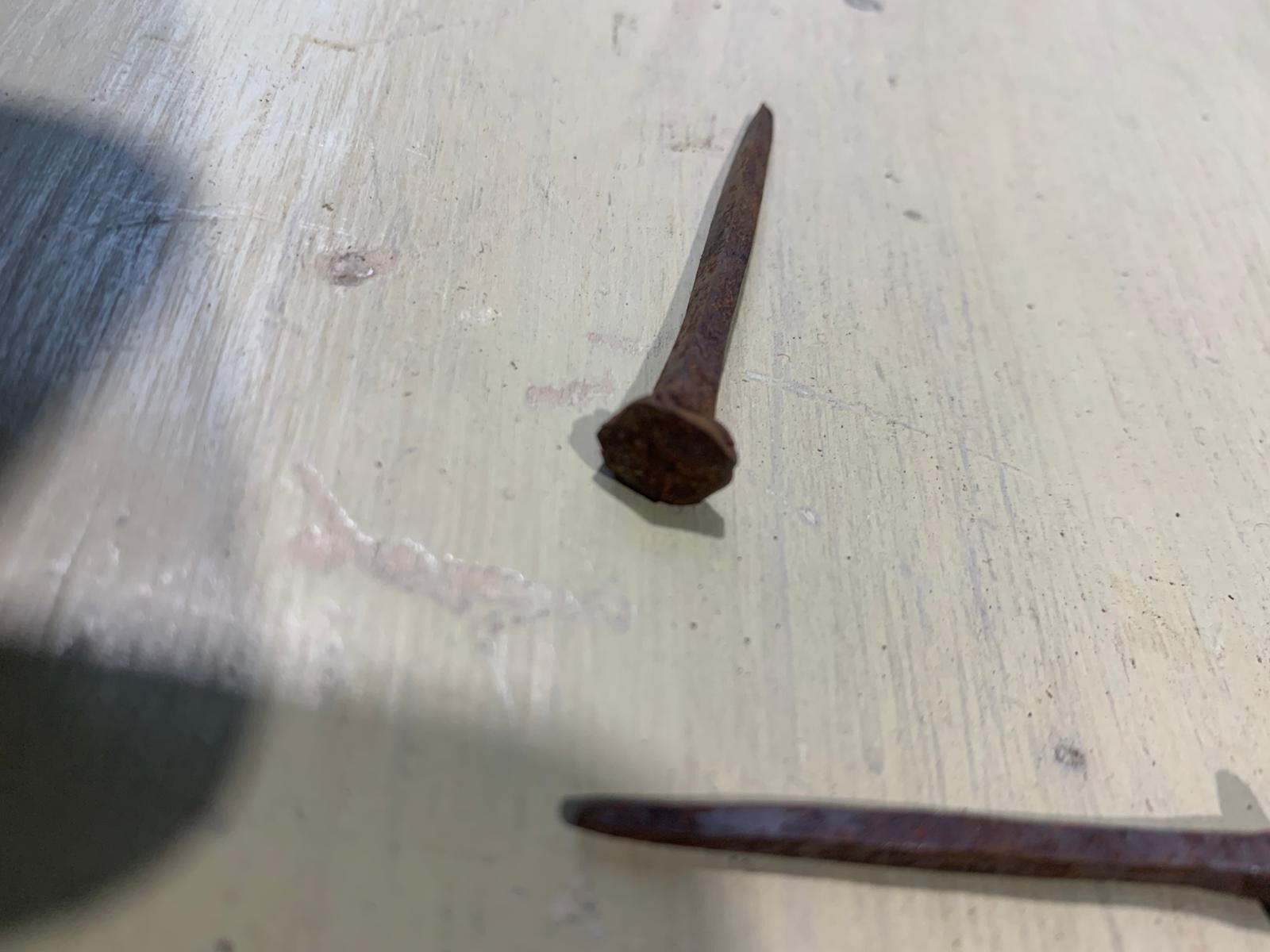 Blacksmith Made Nails set of 10