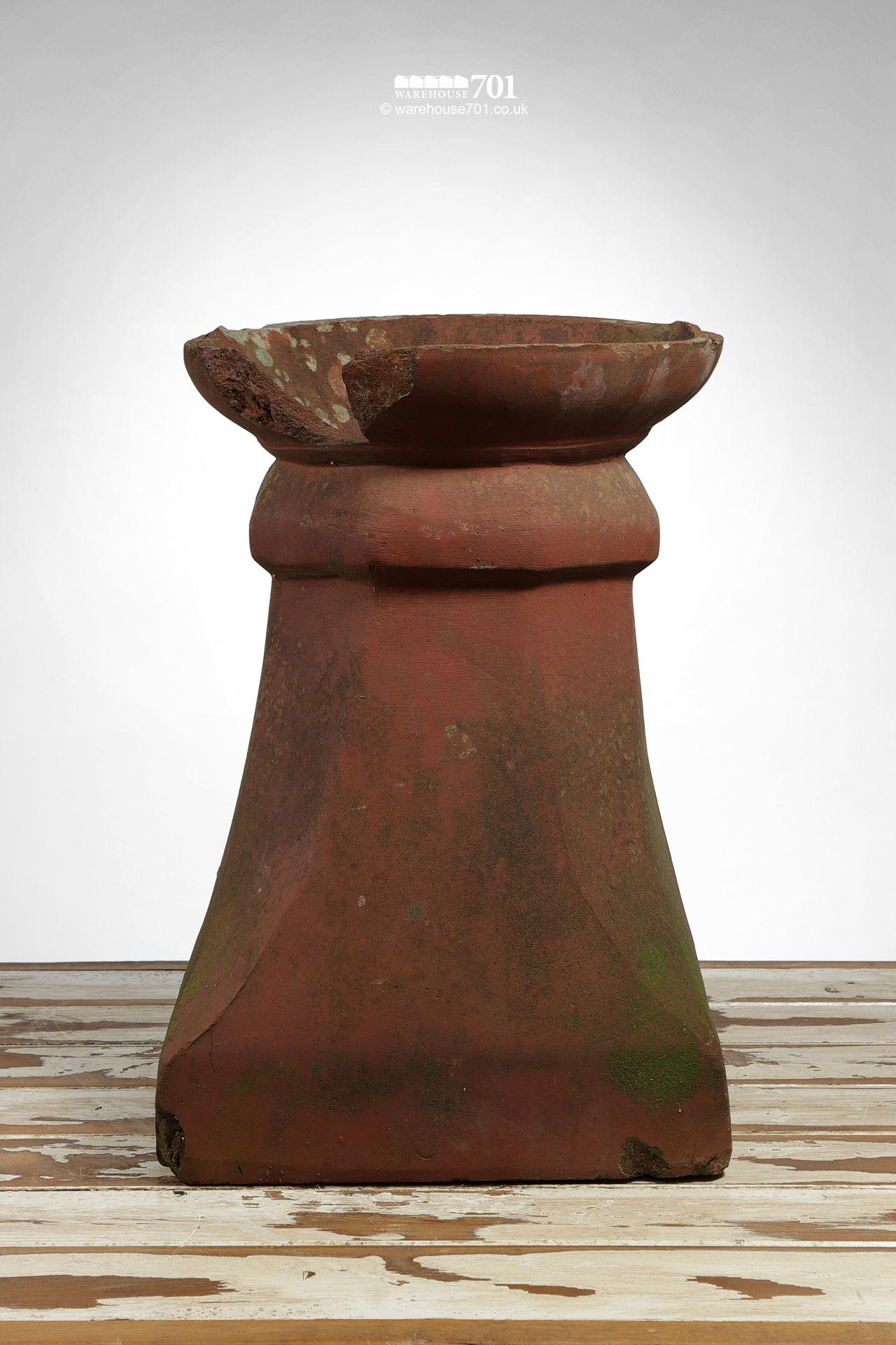Old Dish-Top Terracotta Chimney Pot #2