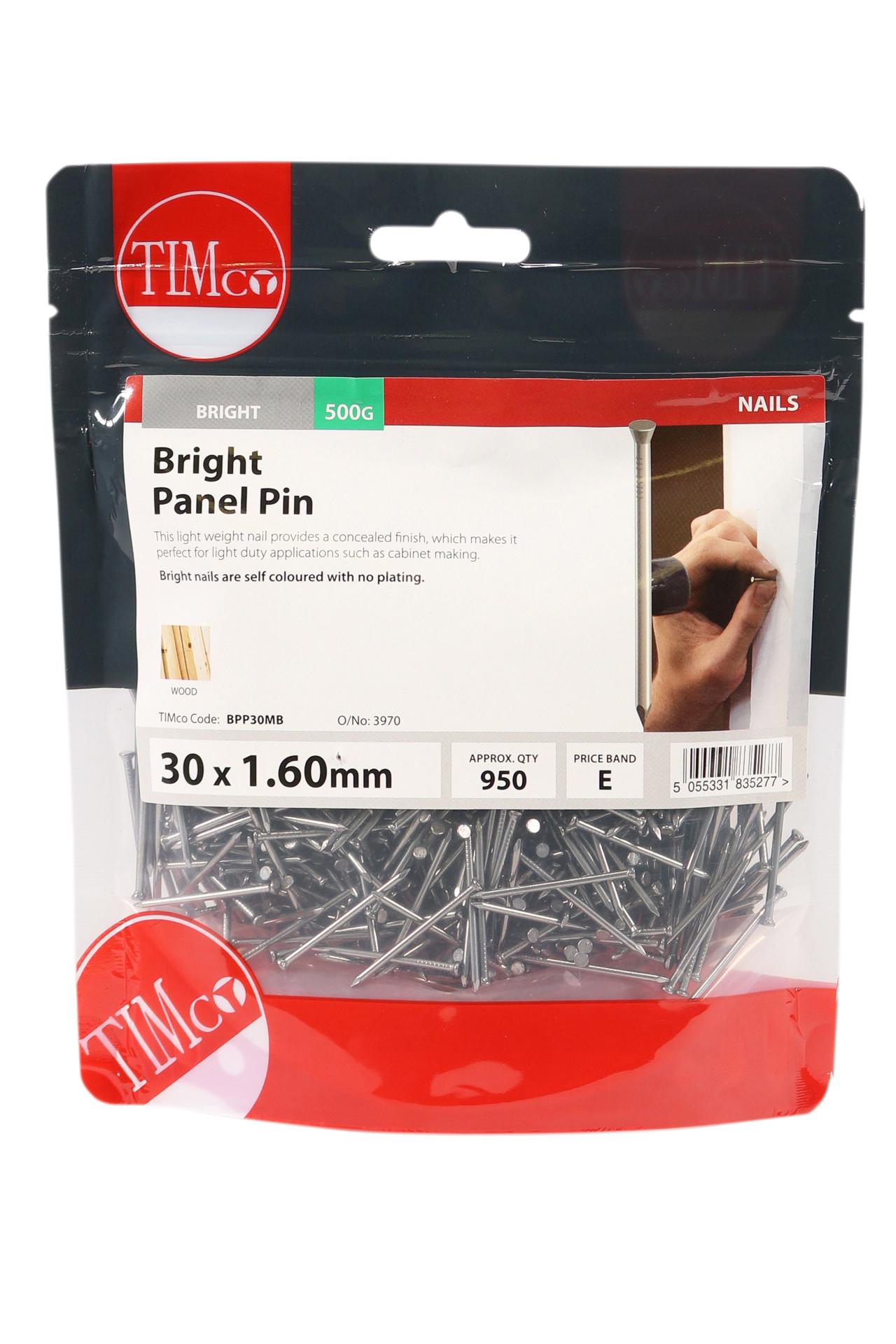Panel Pins - Bright #3