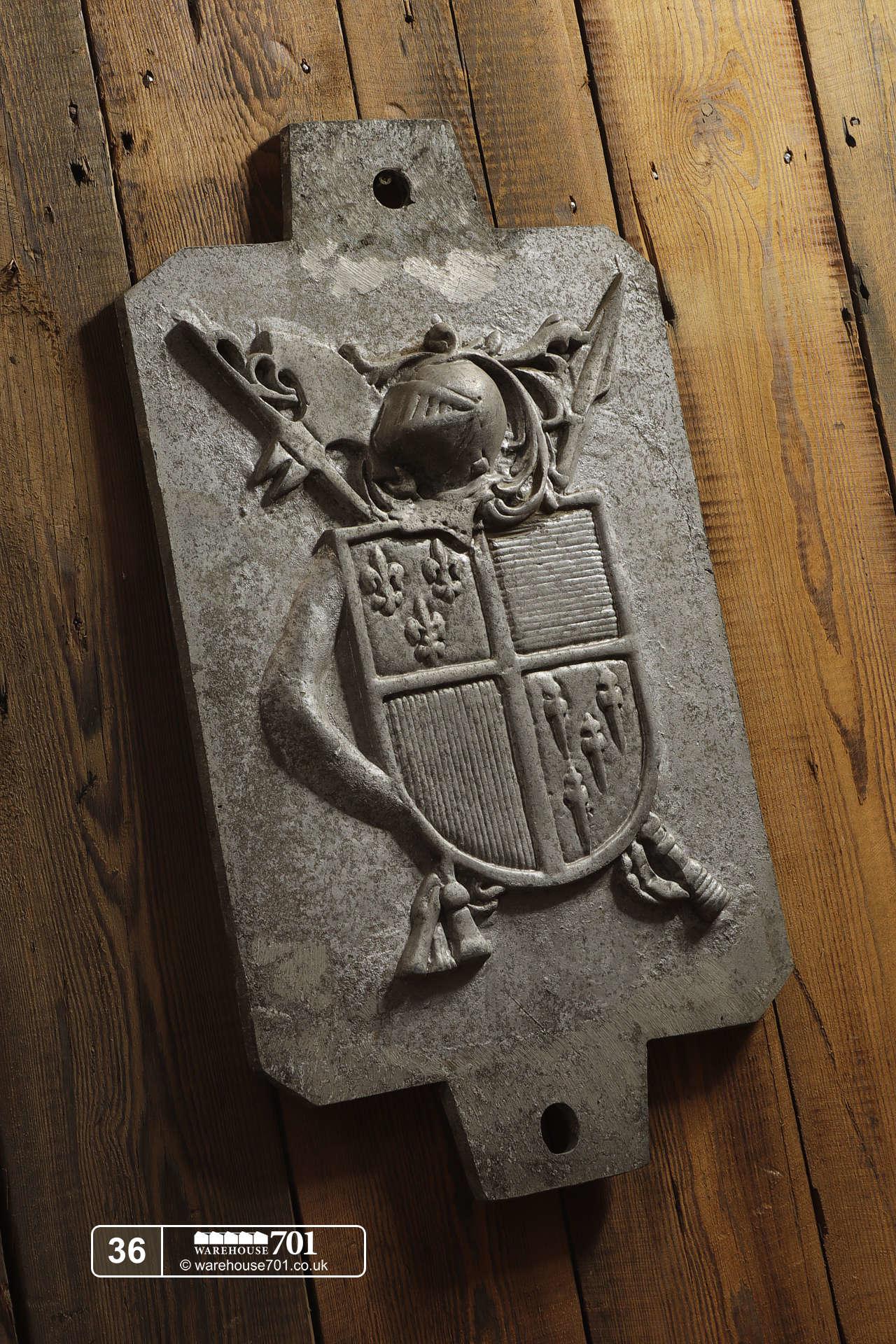 Aluminium Foundry Castings of Heraldic Crests (No's 35, 36, 37) for Shop, Retail and Home Display #7
