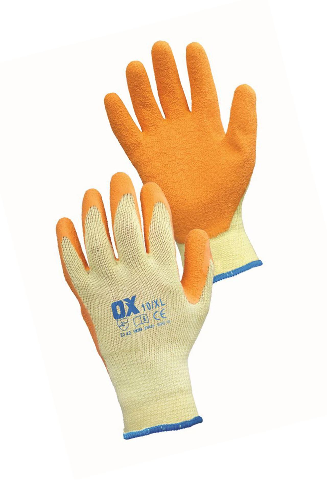 Ox Latex Grip Gloves