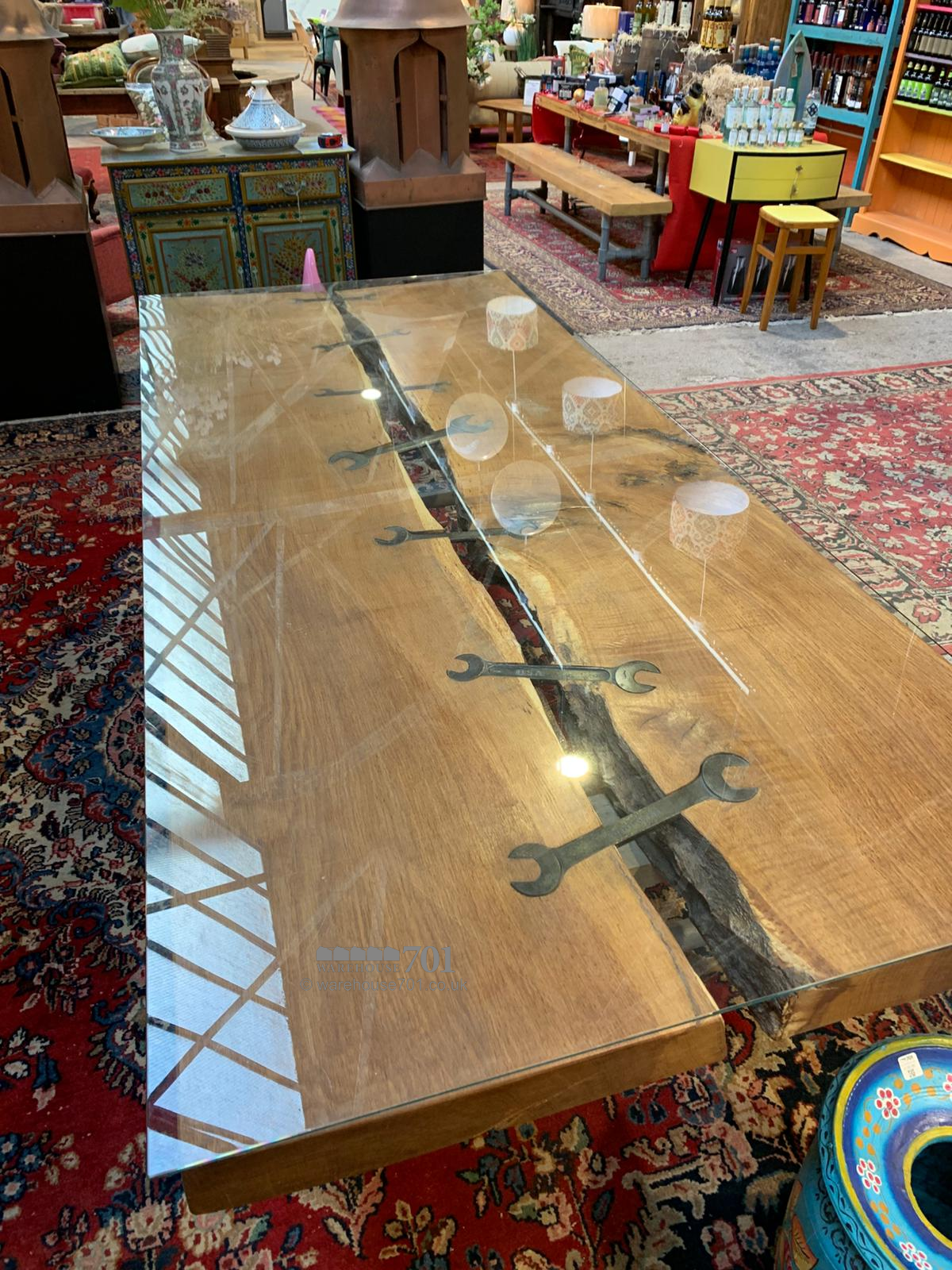 701 Original solid oak with British Small Arms Company spanners