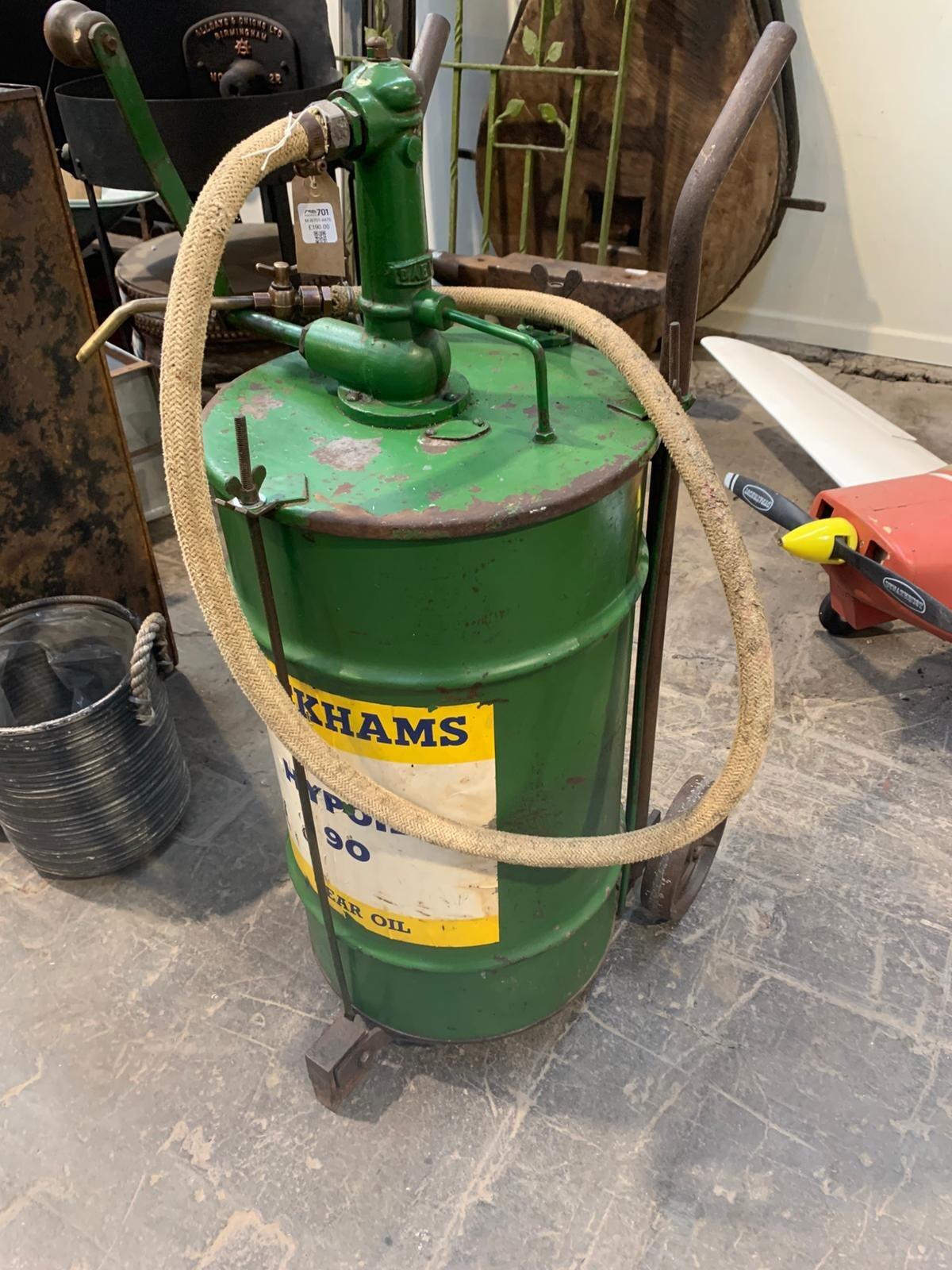 Vintage Duckhams Oil Dispenser vintage-duckhams-oil-dispenser