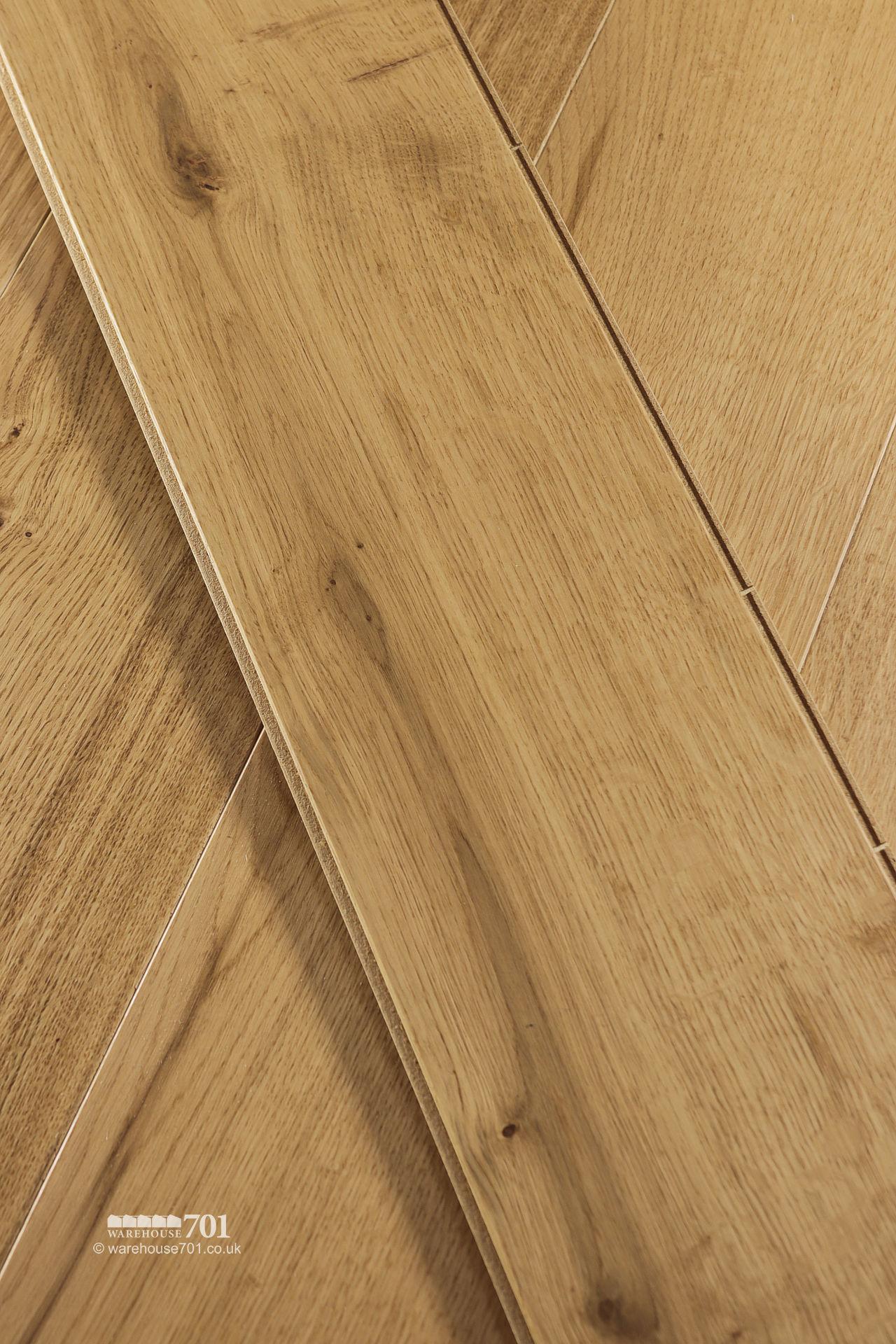 New 'Rustic' Engineered Natural Oak Wood Flooring #2