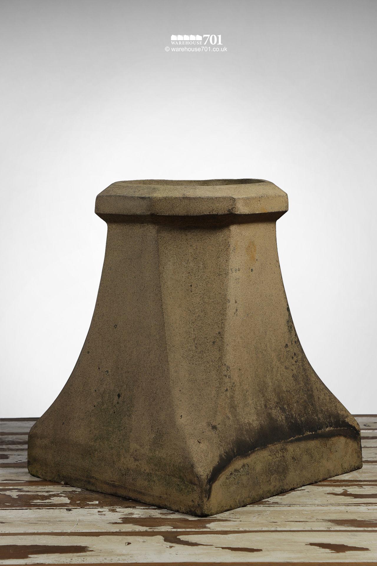 Old Buff Colour Halifax Style Clay Chimney Pot #1