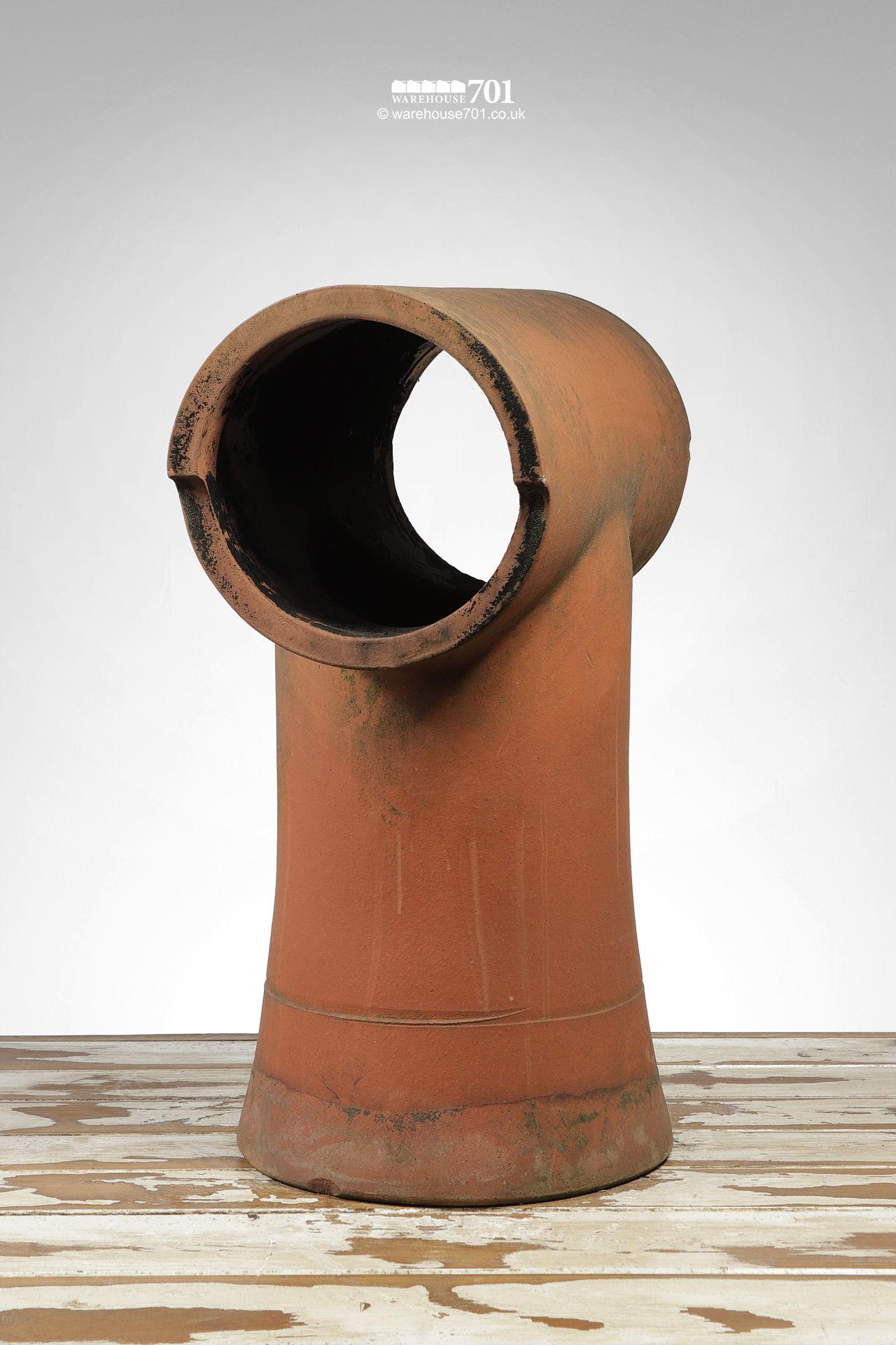 Vintage Style Tee-Top Terracotta Chimney Pot #3