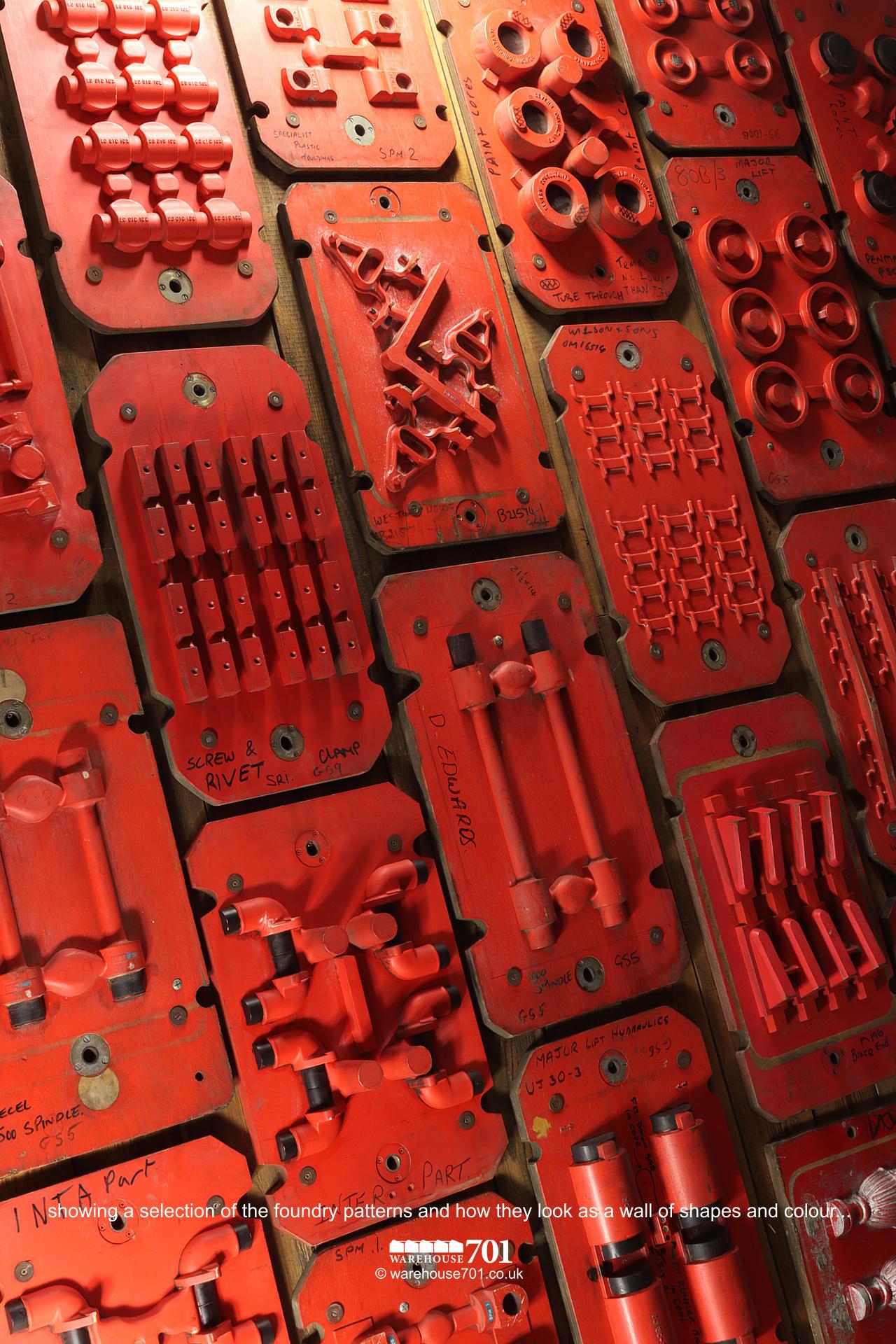 Salvaged Foundry Patterns or Moulds (No's 10, 12, 13, 14) for Shop, Retail and Home Display #11