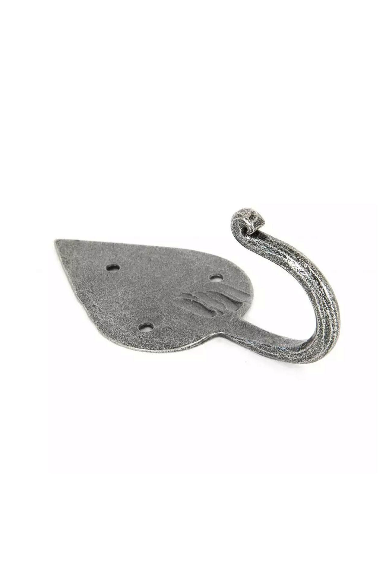 NEW From The Anvil Pewter Gothic Coat Hook #1