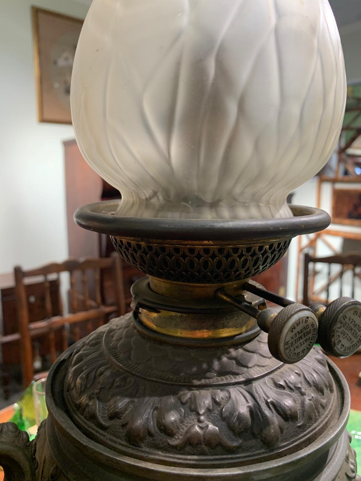 Oil lamp metal (CONVERTED TO ELECTRIC)  (UNTESTED)