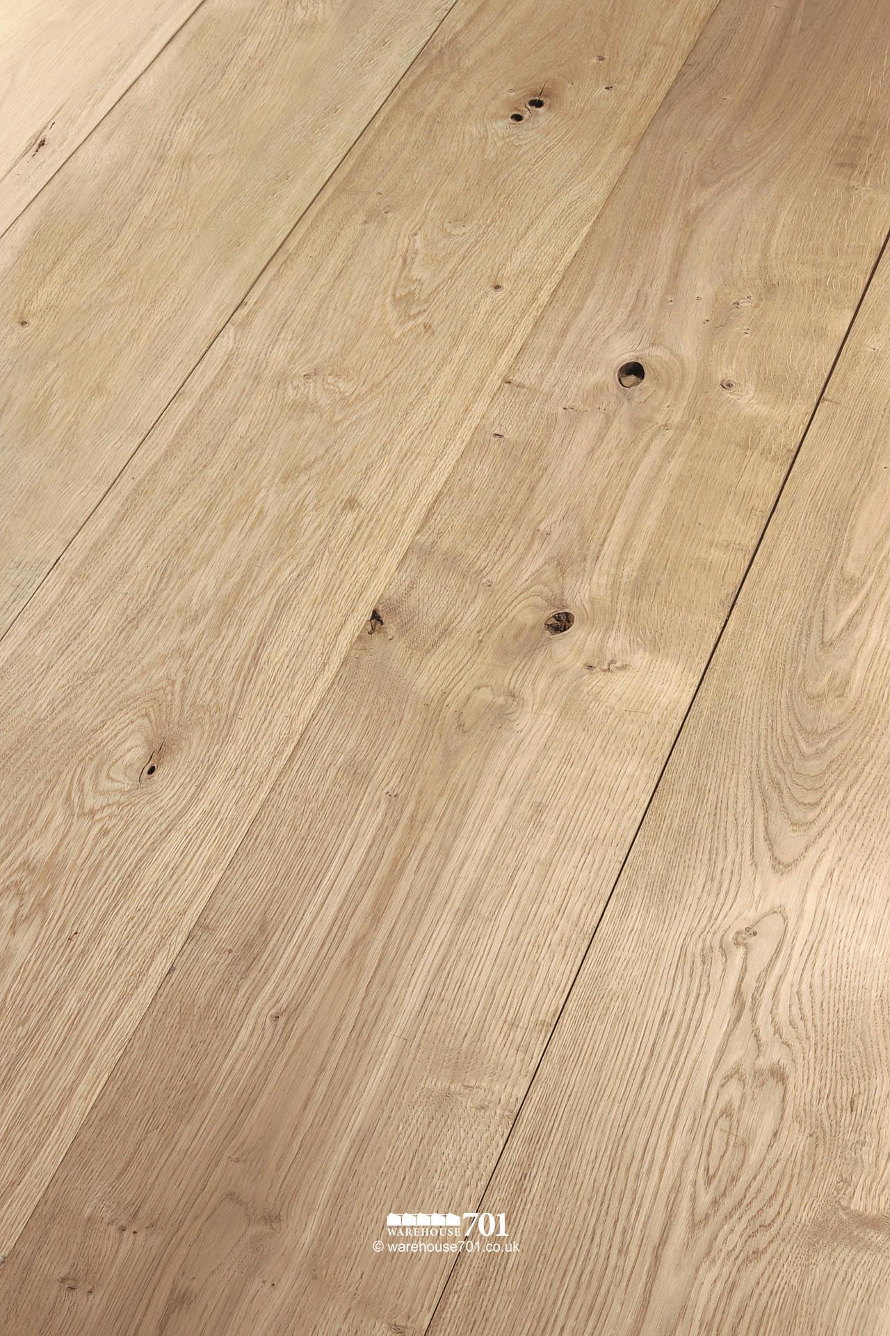 New Natural Oak Solid Wood Tongue and Groove Plank Flooring #3