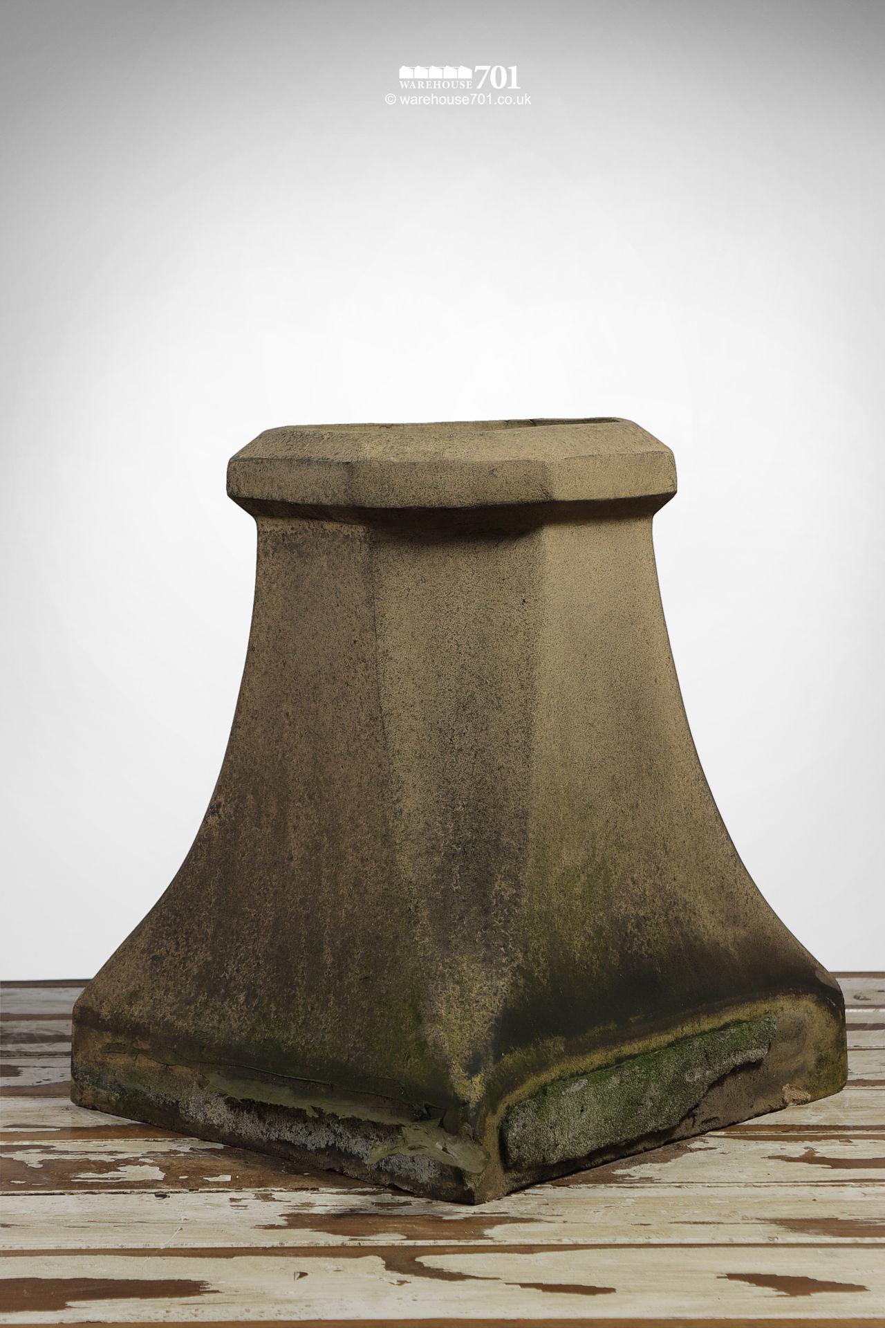 Old Buff Colour Halifax Style Clay Chimney Pot #2