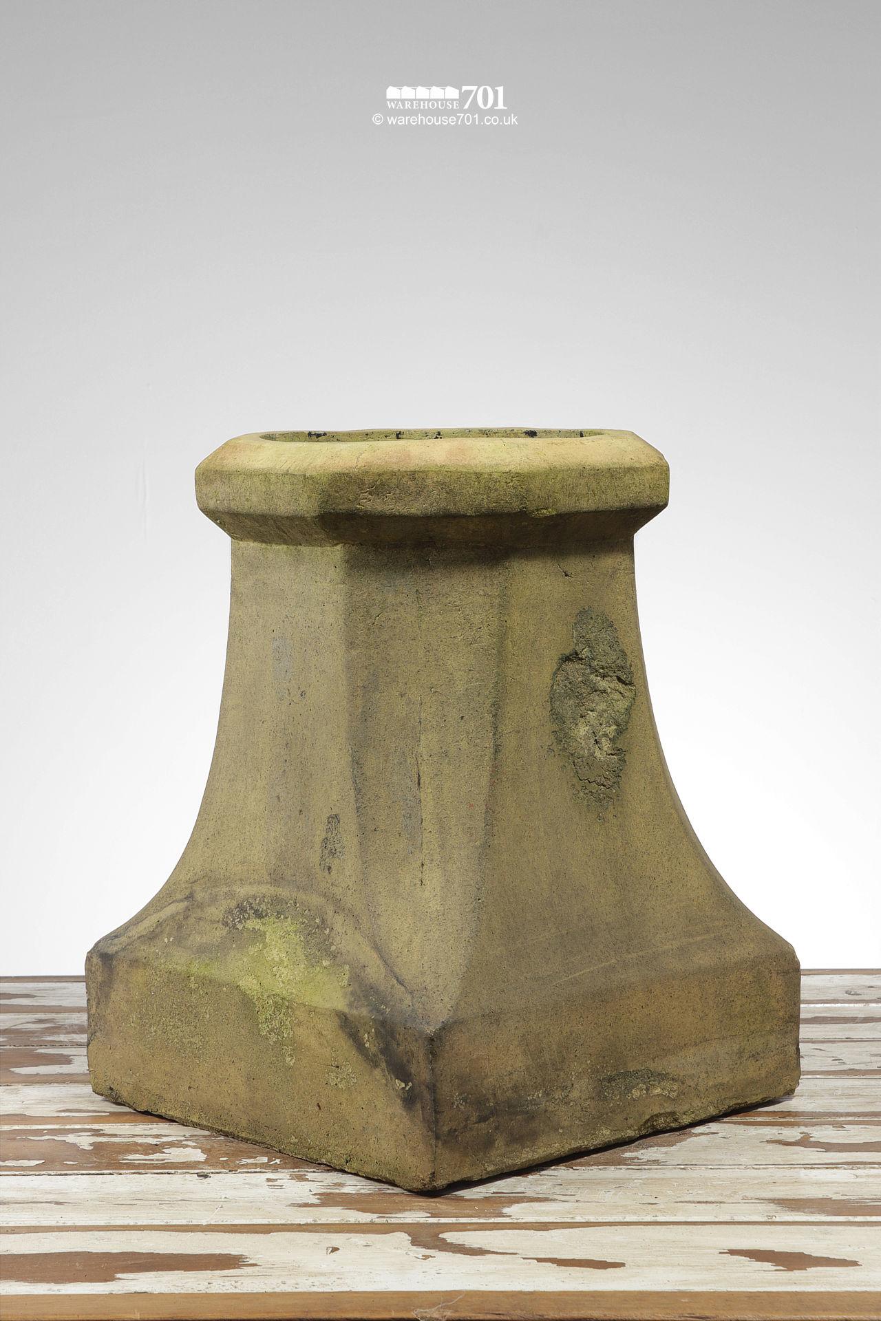 Vintage Halifax Style Buff Colour Chimney Pot