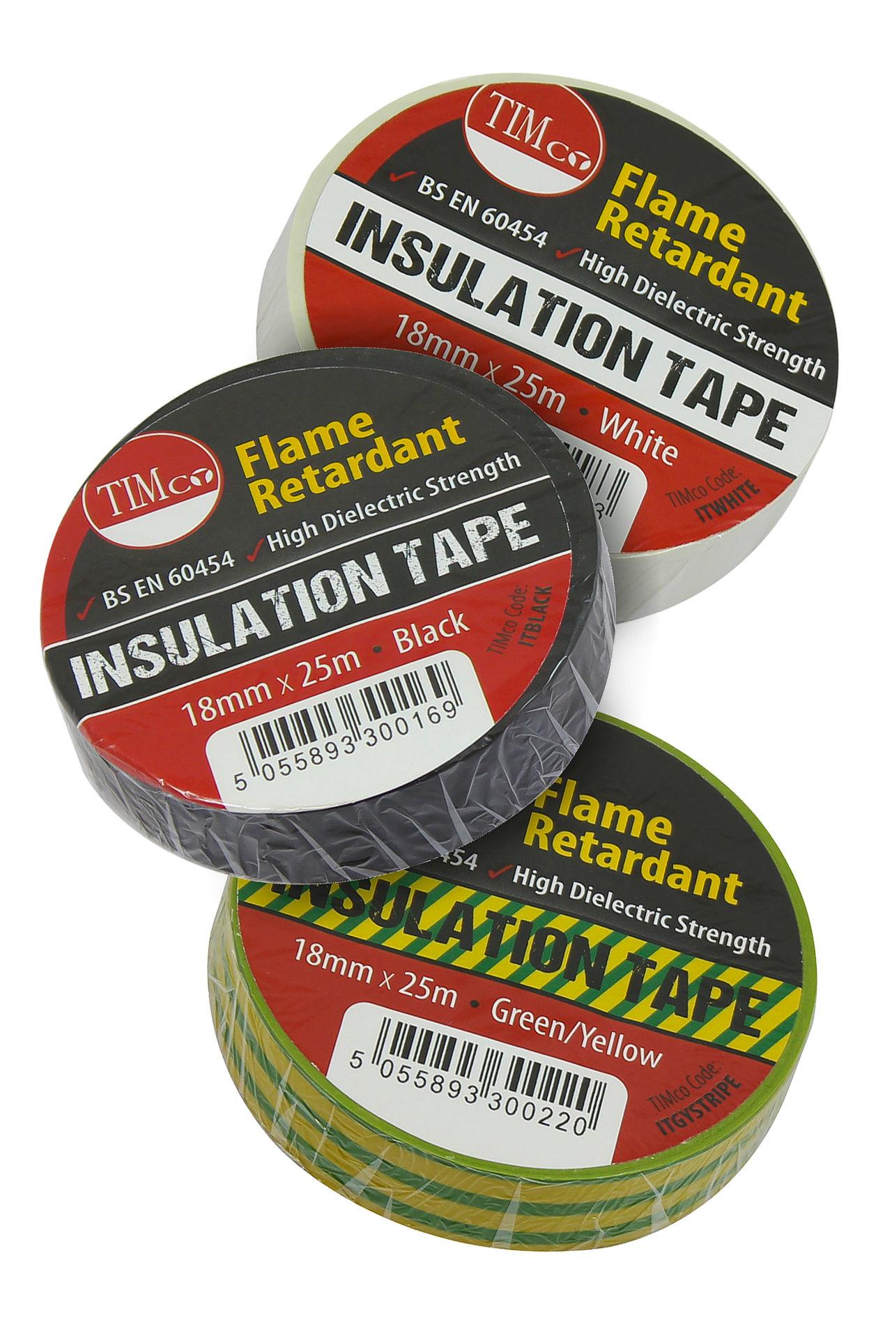 PVC Insulation Tape - 25m x 18mm