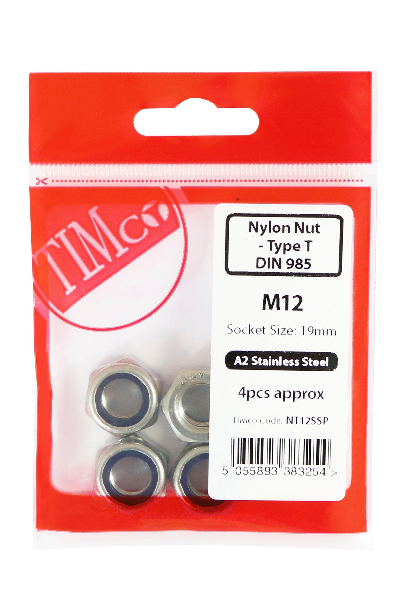 Nylon Nuts - Type T - Zinc #2