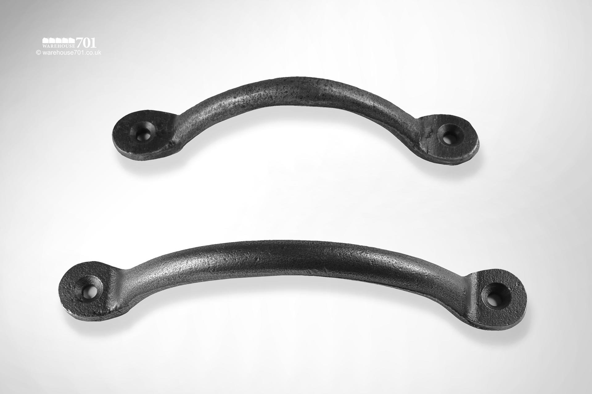 New Cast Iron Small and Large Bow Pull Handles #2