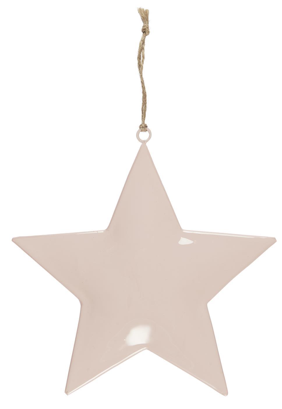 Hanging Star Decoration - Pink #2
