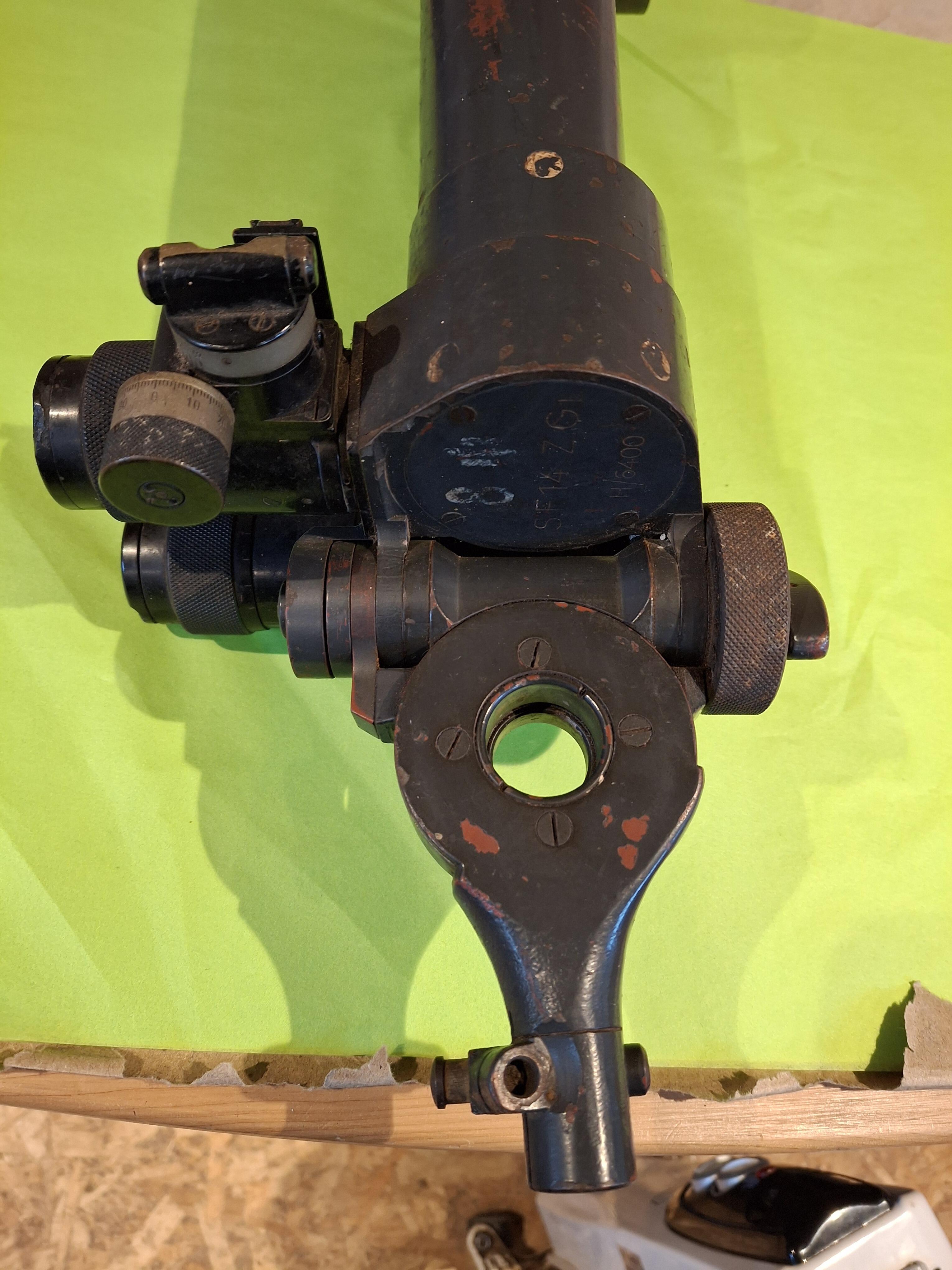 German S.F.14.Z.Gi Western Front Rabbit Ear Periscope Binoculars