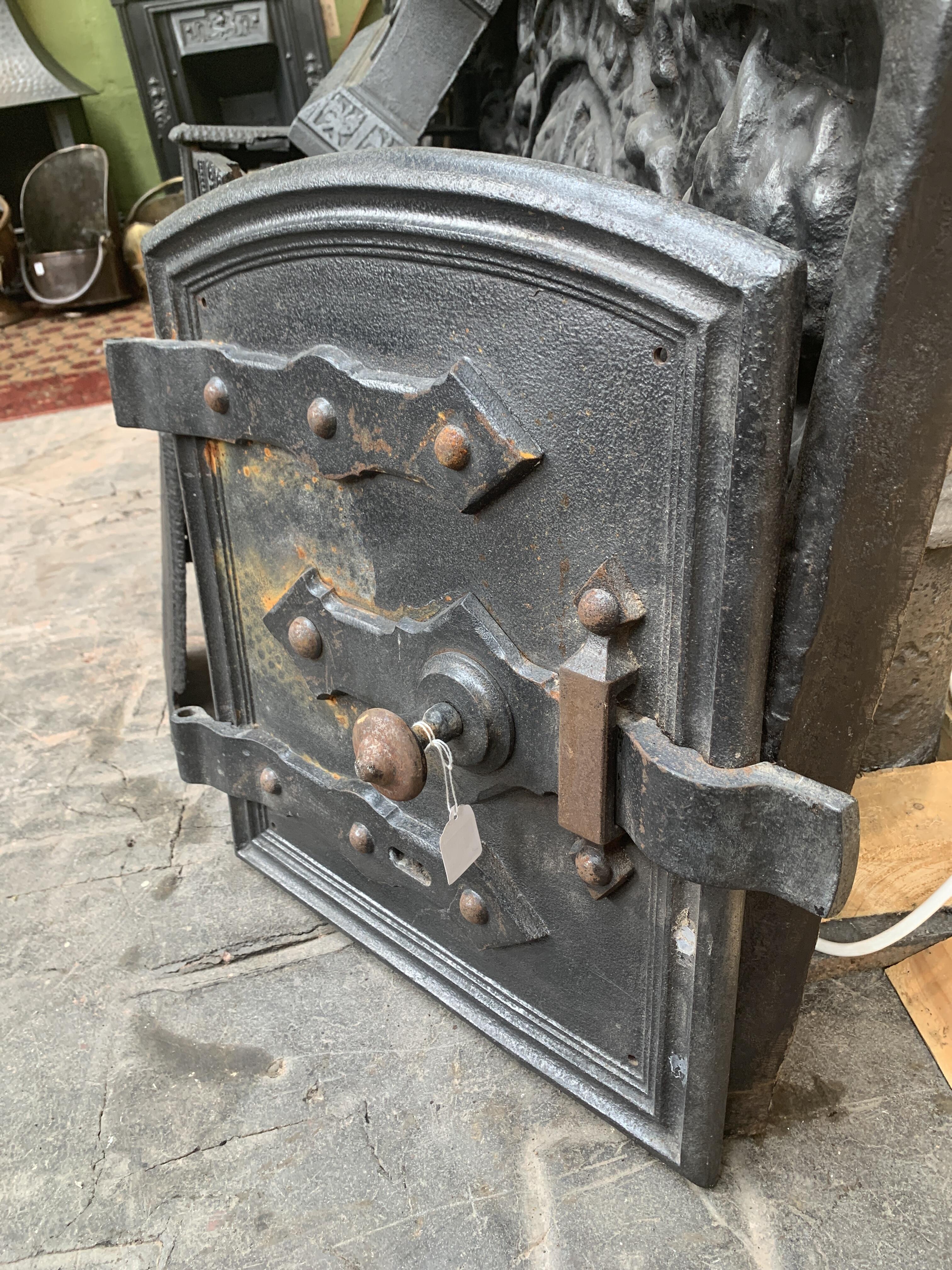 Reclaimed Cast Iron Bread Oven Door