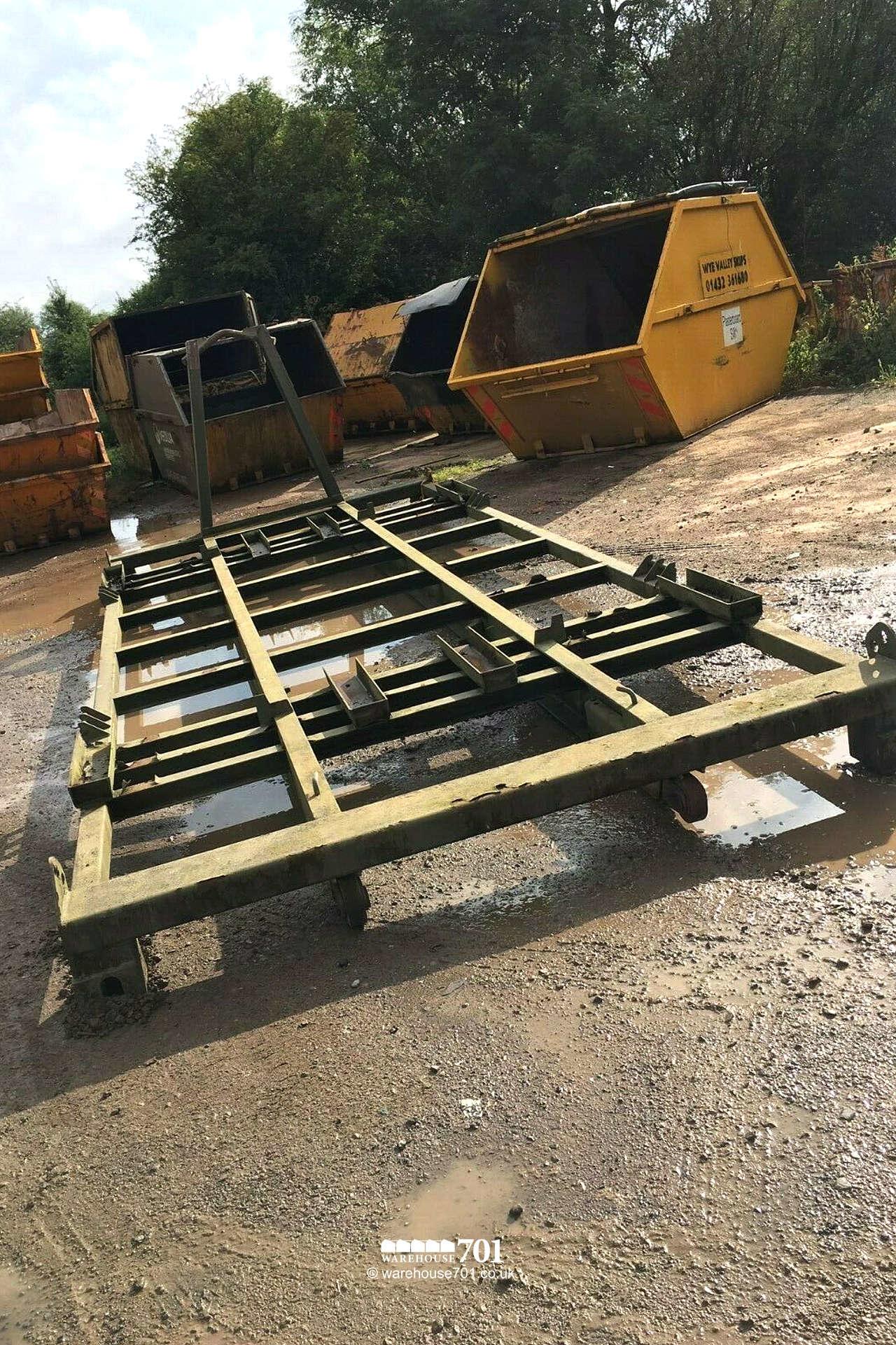 Roll on Roll Off Roro Flat Hook Loader Body