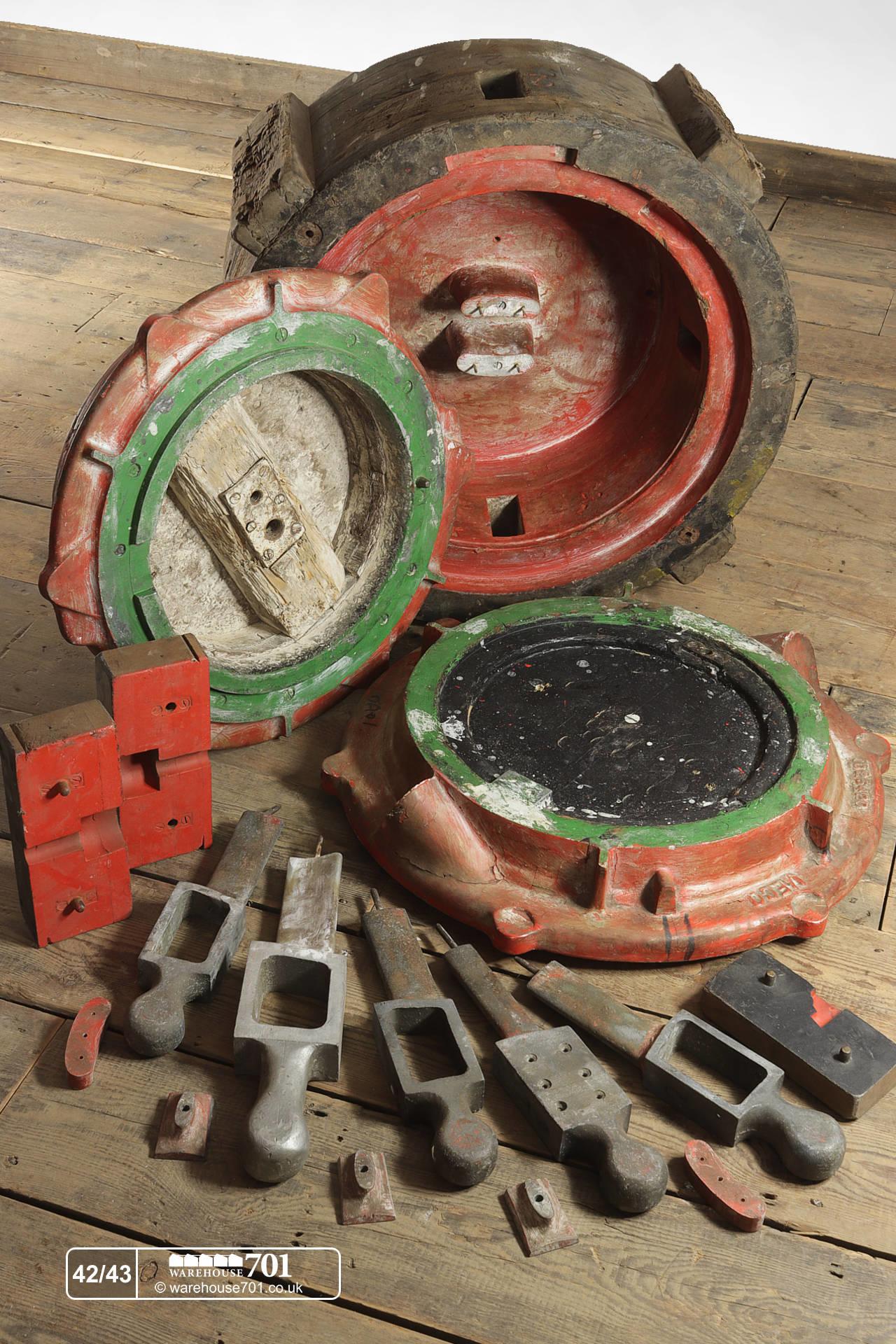 Reclaimed Foundry Industrial Patterns or Moulds (No's 42, 43) for Shop, Retail and Home Display #4