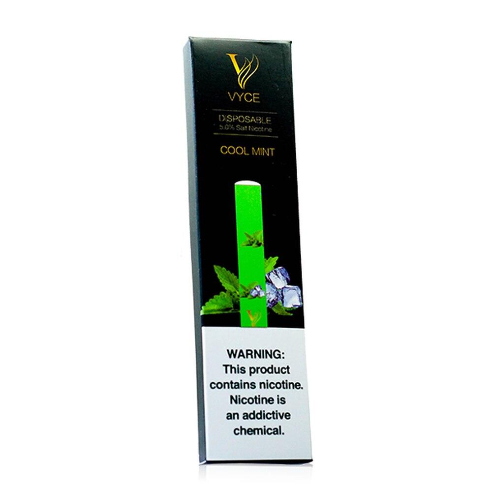 Vyce Disposable E-Cigs 5% Cool Mint