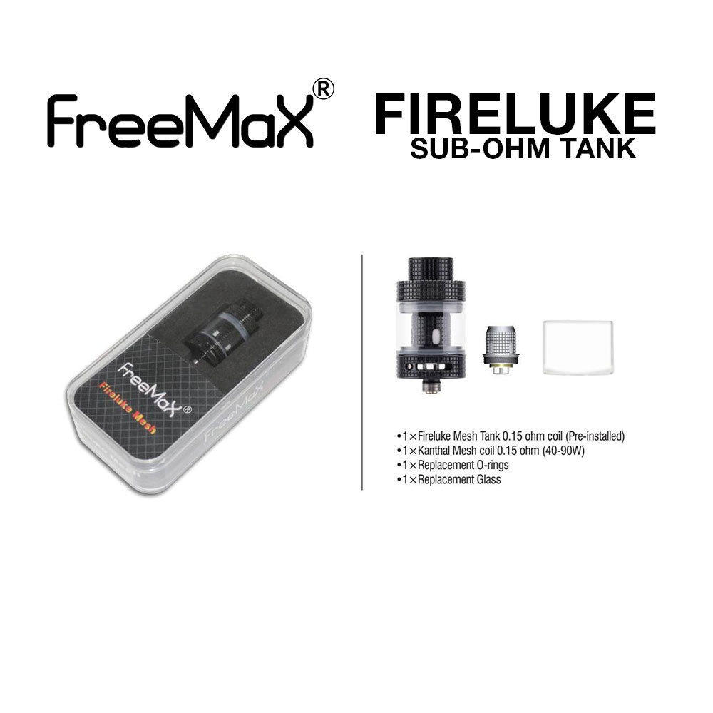 FreeMax-Fireluke-Mesh-Sub-Ohm-Tank-Stainless