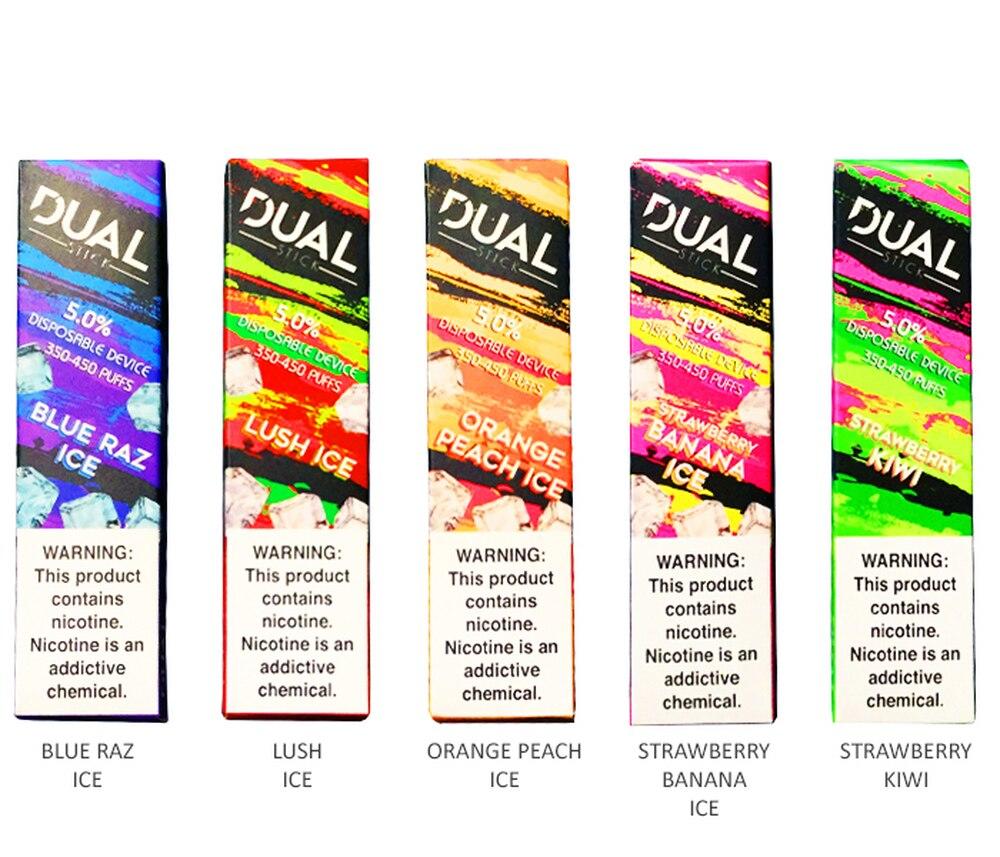 Dual Stick Disposable 5% All Flavors