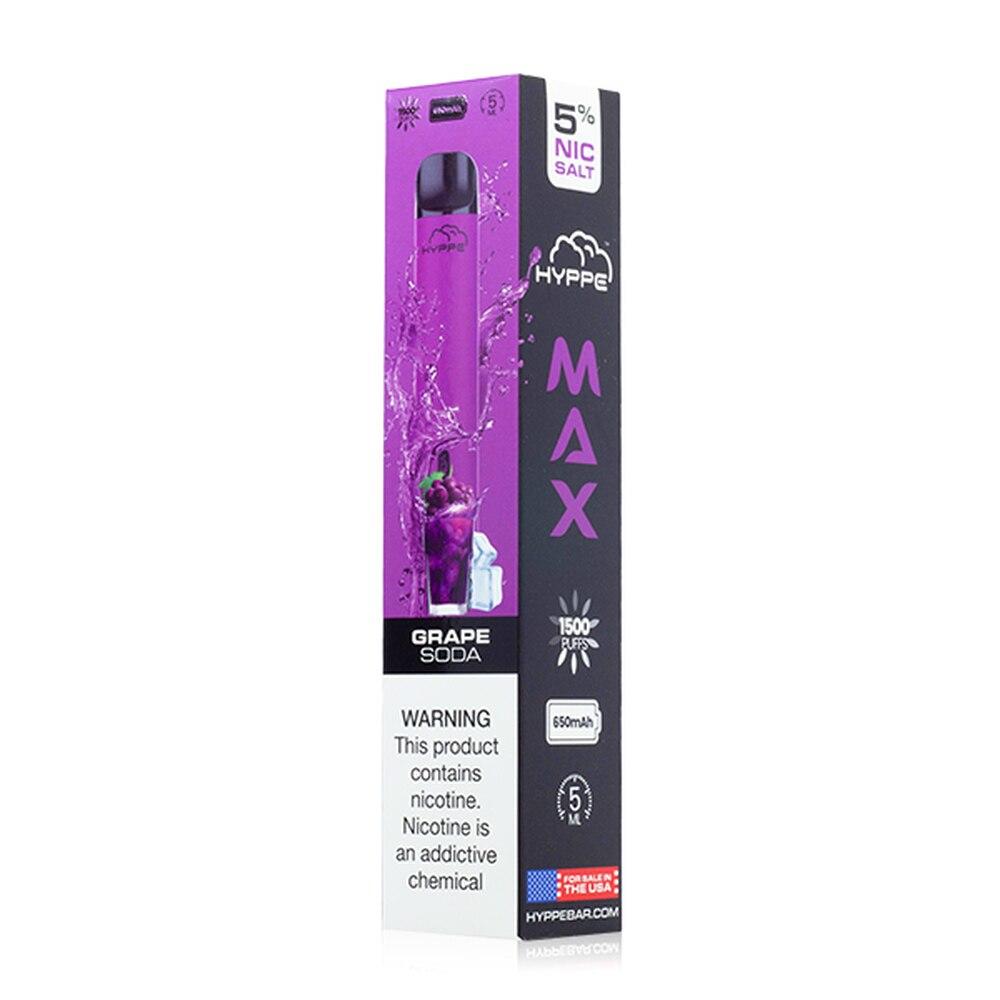 Hyppe-Max-Grape-Soda-Disposable-5%