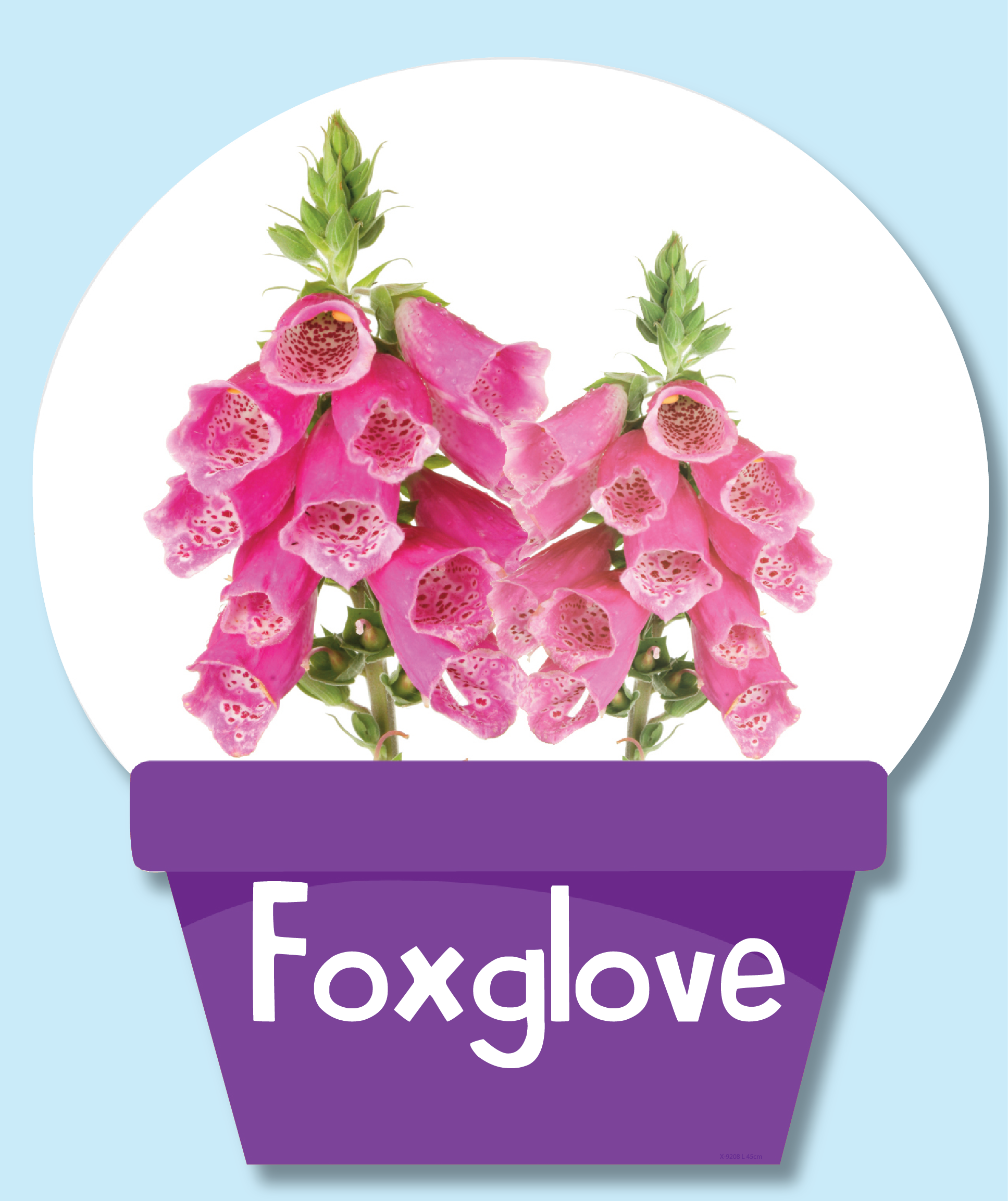 Set of 14 Flower Pot Signs