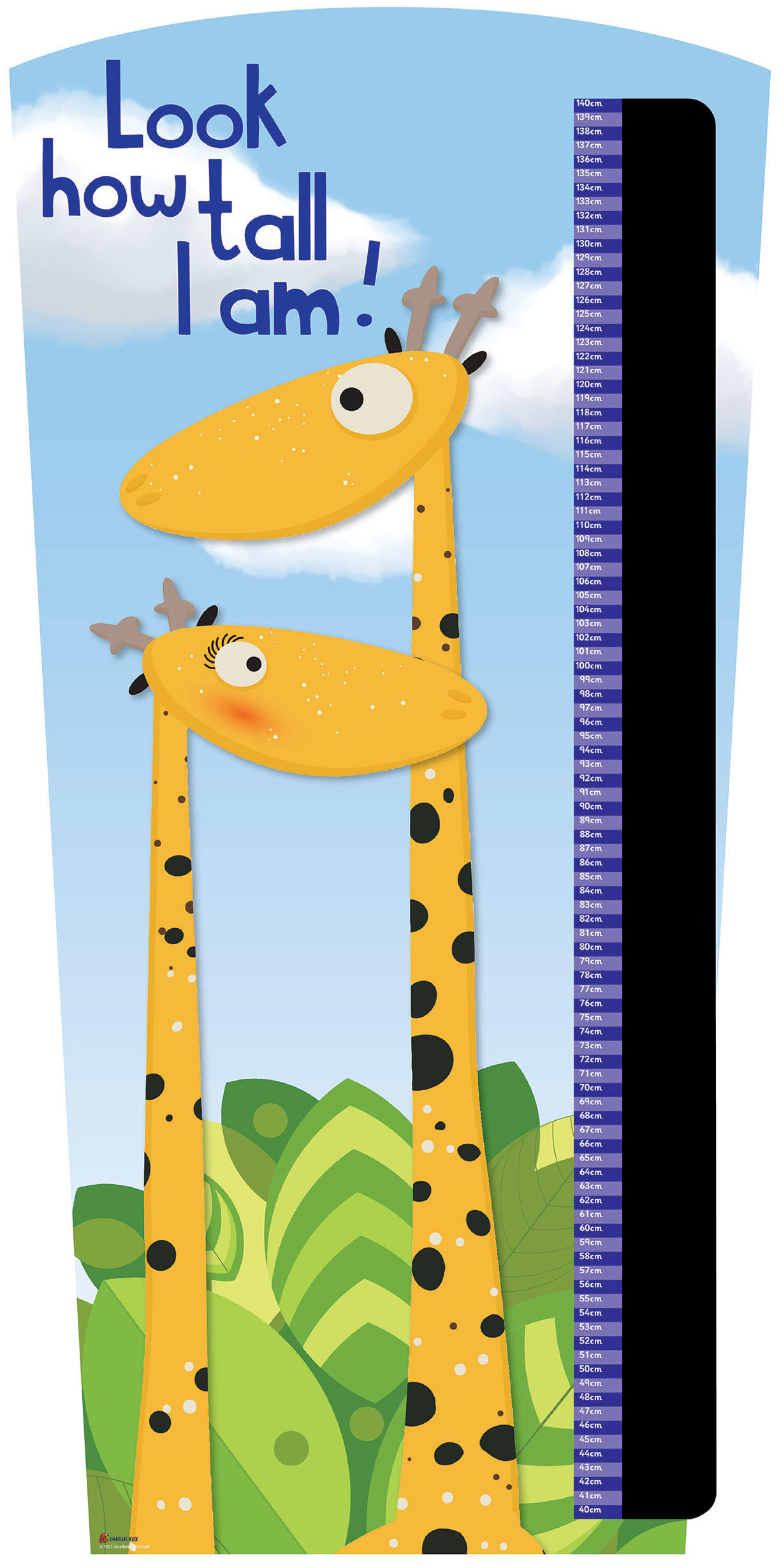 Giraffe Height Chart