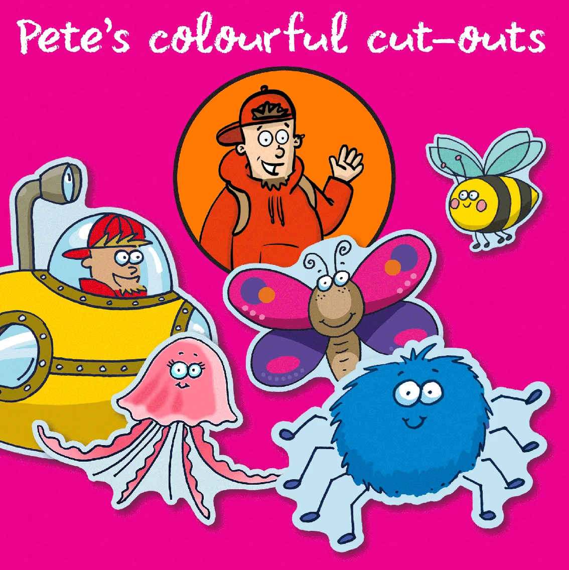 Pete's Colourful Cut-outs
