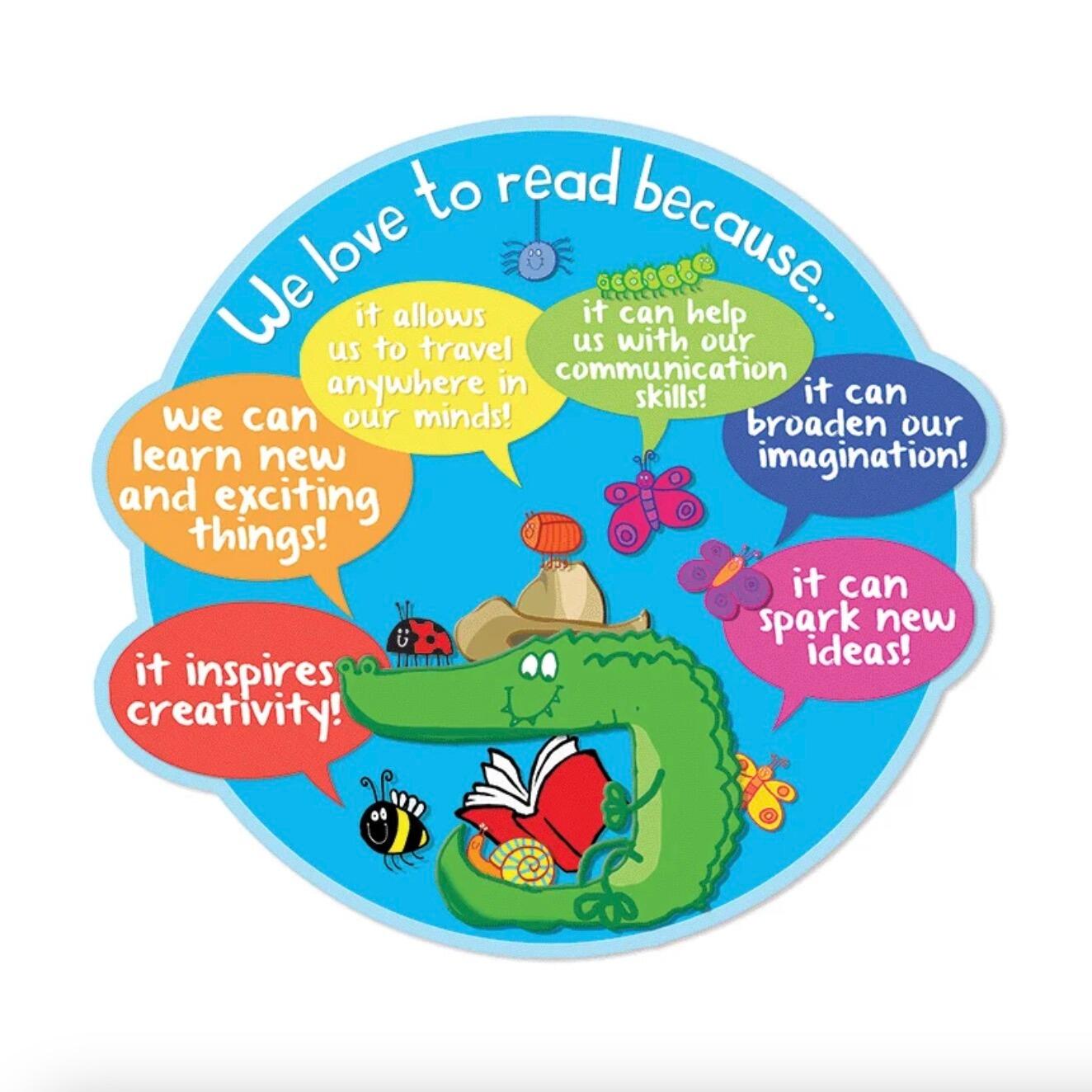We love to read