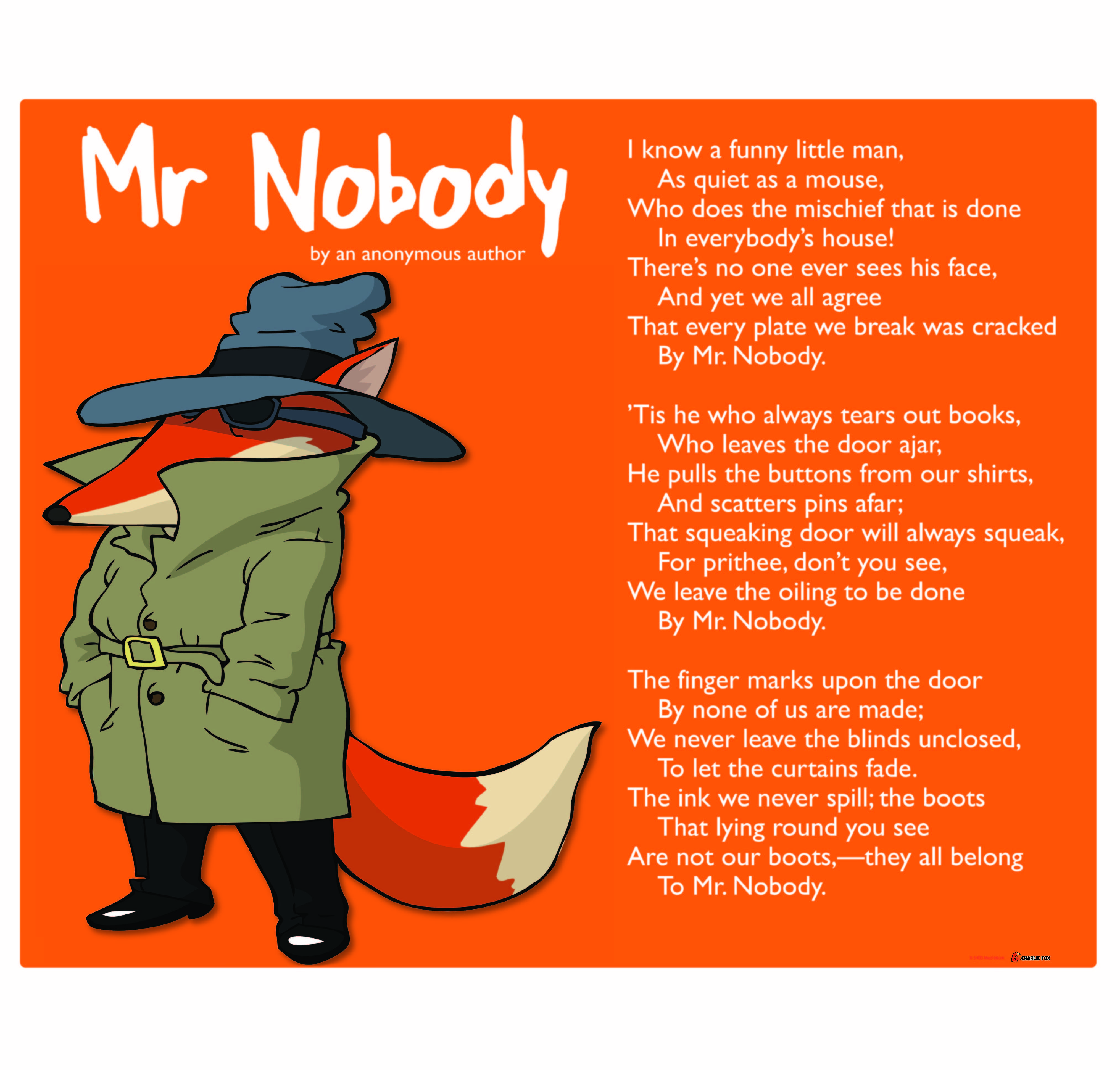 Mr nobody poem