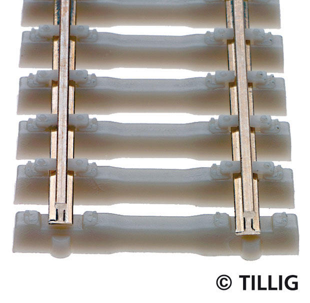 Tillig 83134 Flexible track with concrete sleeper