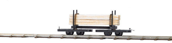 Busch 12221 Narrow Gauge Wagon with timber load