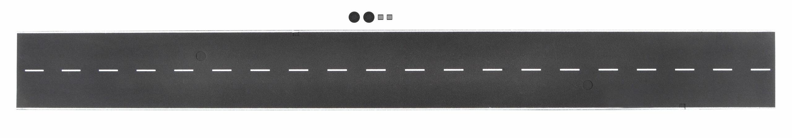 Vollmer 48290 H0 Street plate asphalt of of Stone Artwith groove for magnetic tape