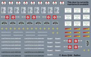 Railtec 4mm-1244 4mm Class 43 HST power car detail