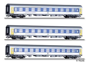 TILLIG 01097 Passenger coach set of the Mitteldeutschen Regiobahn