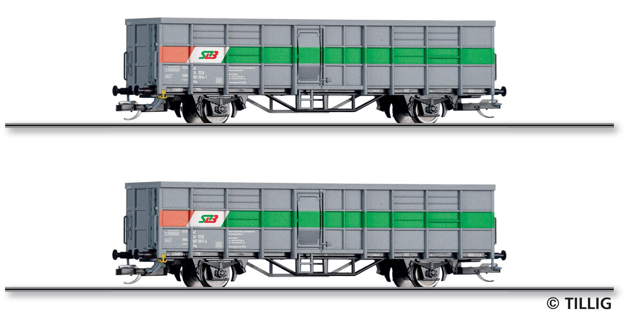 TILLIG 01110 Freight car set of the Steiermärkische Landesbahnen