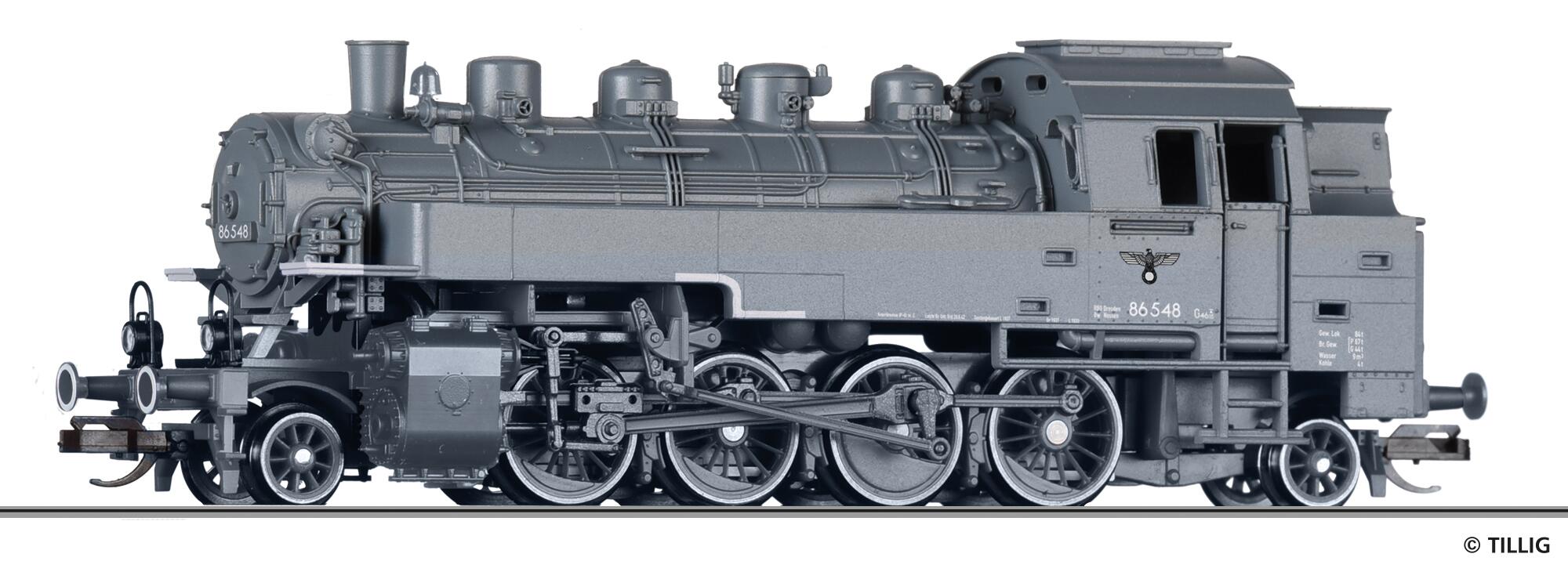 TILLIG 02243 Steam locomotive of the DRG