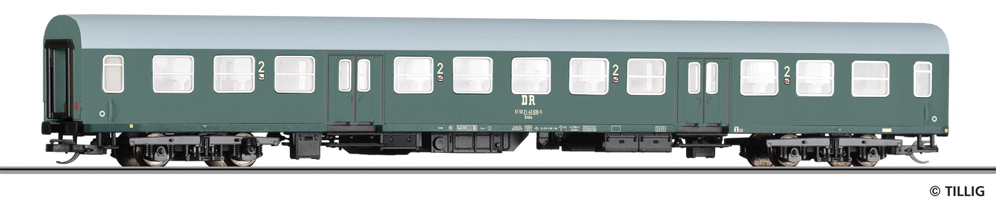 TILLIG 12608 Passenger coach of the DR