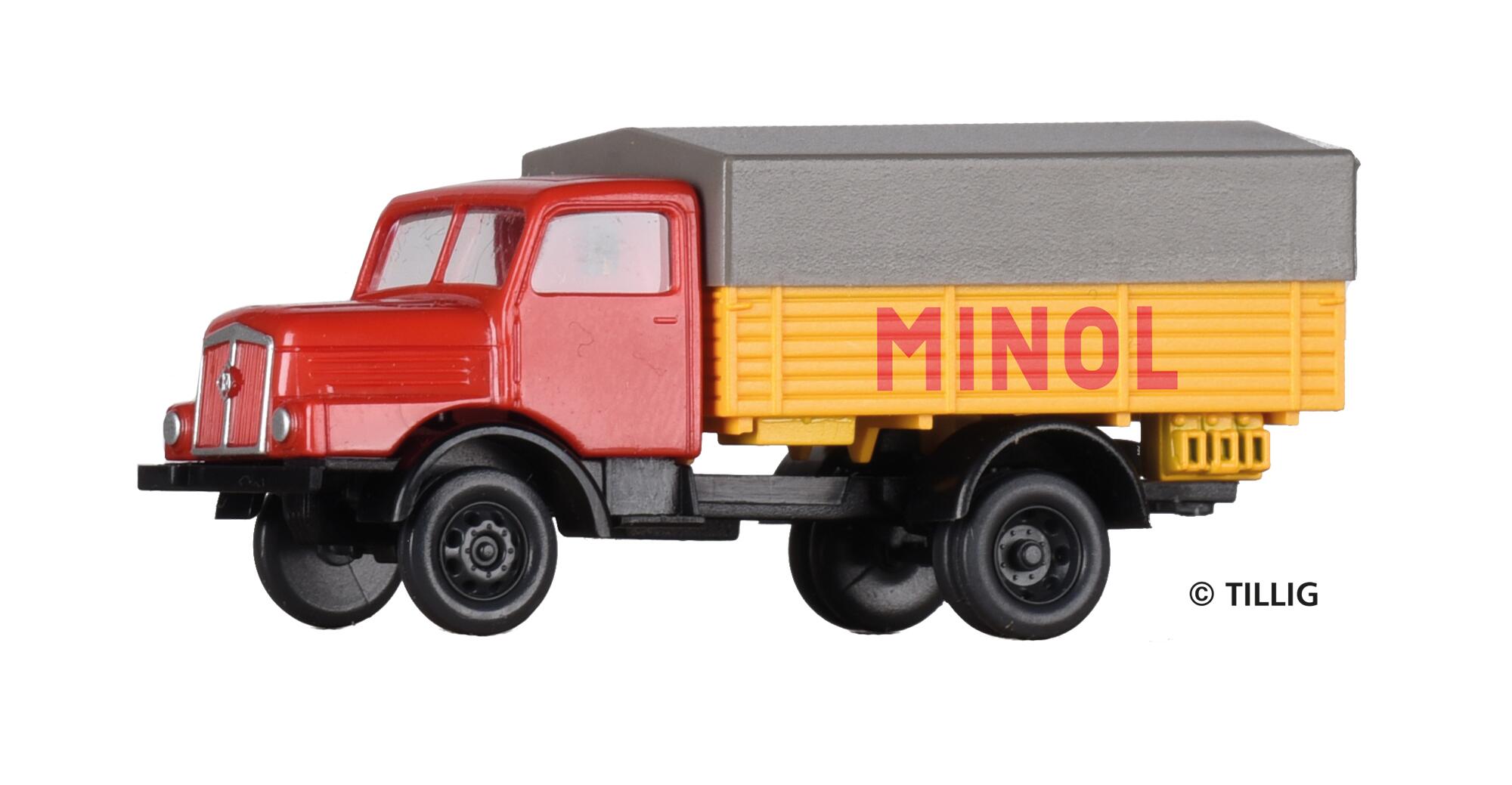 TILLIG 19077 Truck H3A box platform/tarpaulin