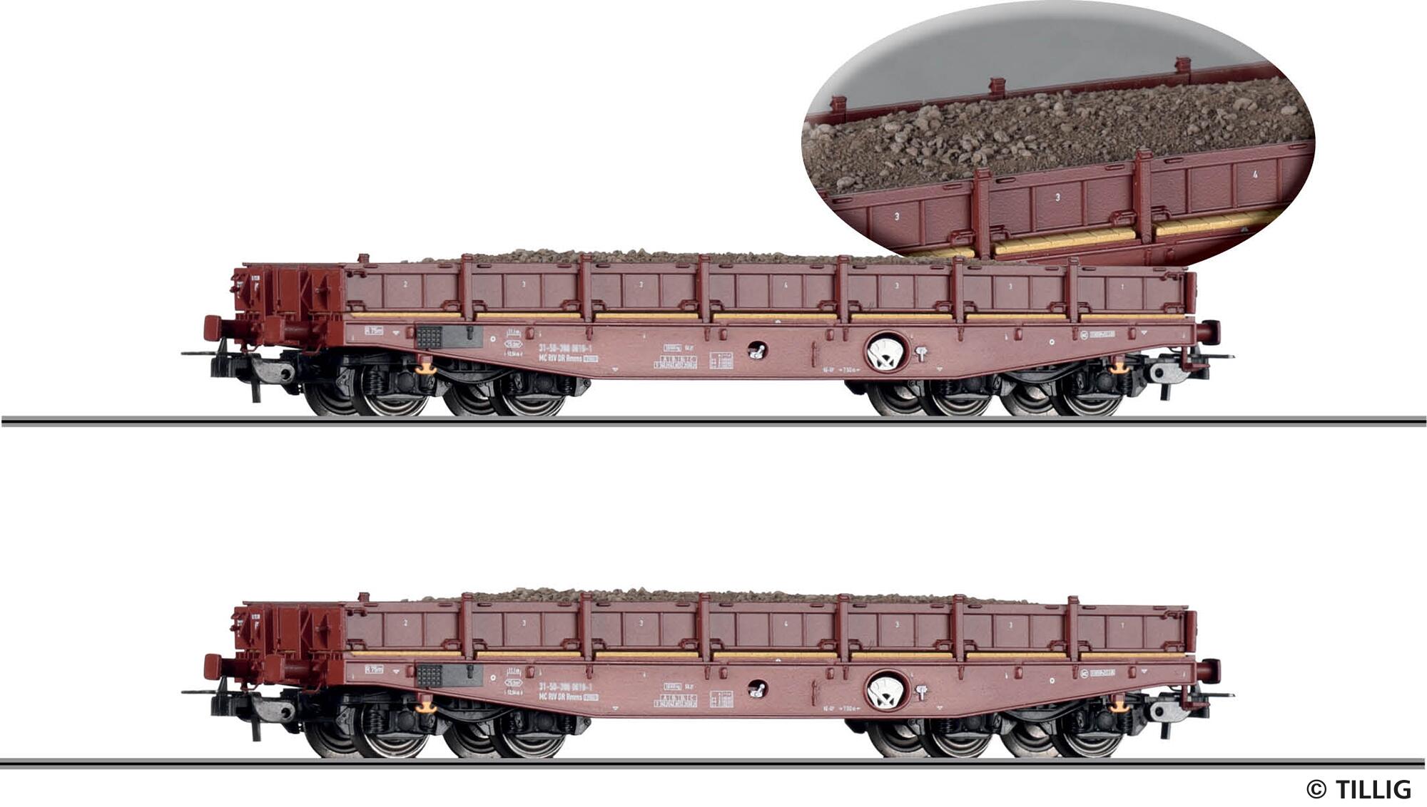 TILLIG 70070 Freight car set of the DR