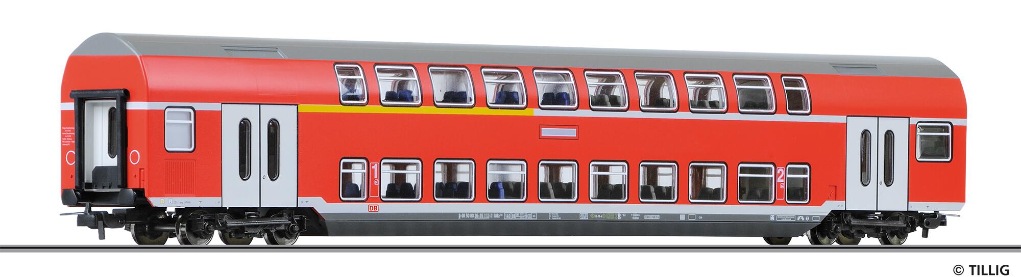 TILLIG 73819 Double-deck coach of the DB AG