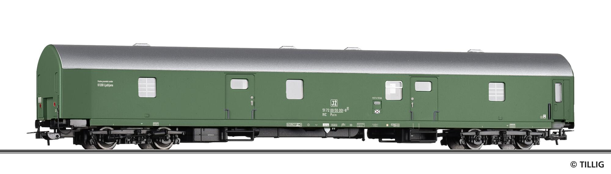 TILLIG 75011 Mail waggon of the Yugoslavien Post